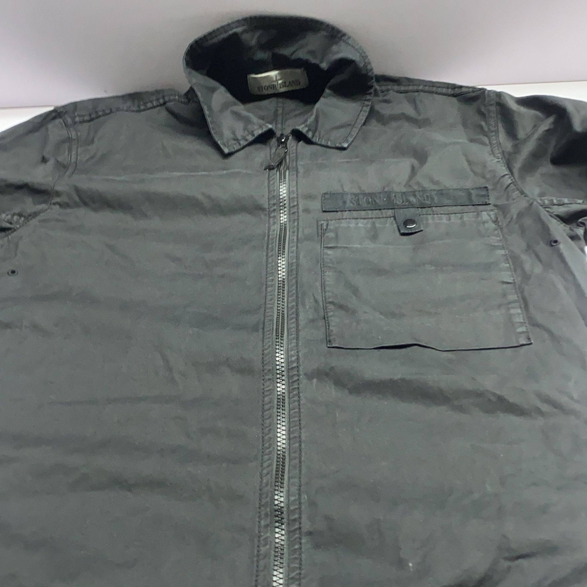 Stone Island Stone Island Single Pocket Zip Jacket Black Size S Size US S / EU 44-46 / 1 - 13 Thumbnail