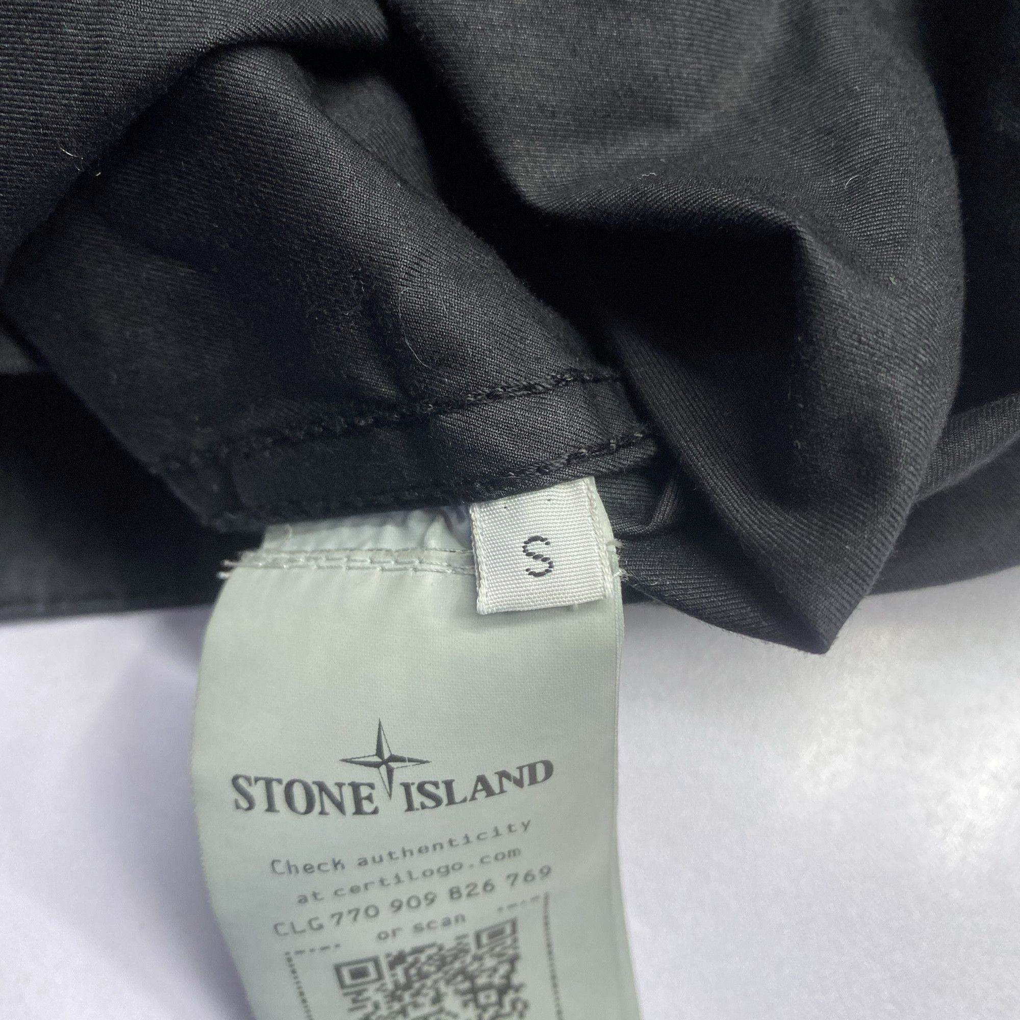 Stone Island Stone Island Single Pocket Zip Jacket Black Size S Size US S / EU 44-46 / 1 - 5 Thumbnail