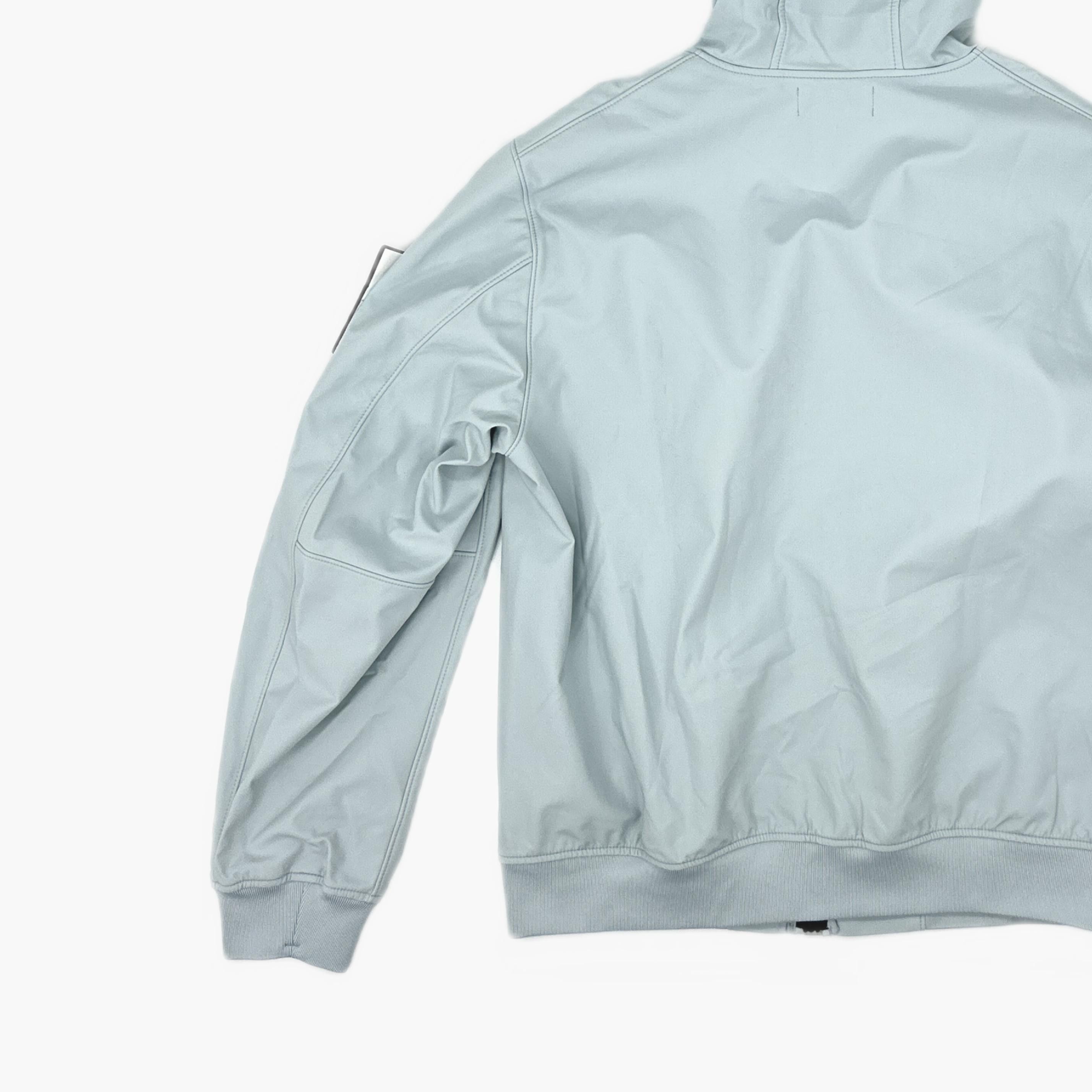 Stone Island Stone Island Light Soft Shell Hooded Jacket Size L Size US L / EU 52-54 / 3 - 4 Thumbnail