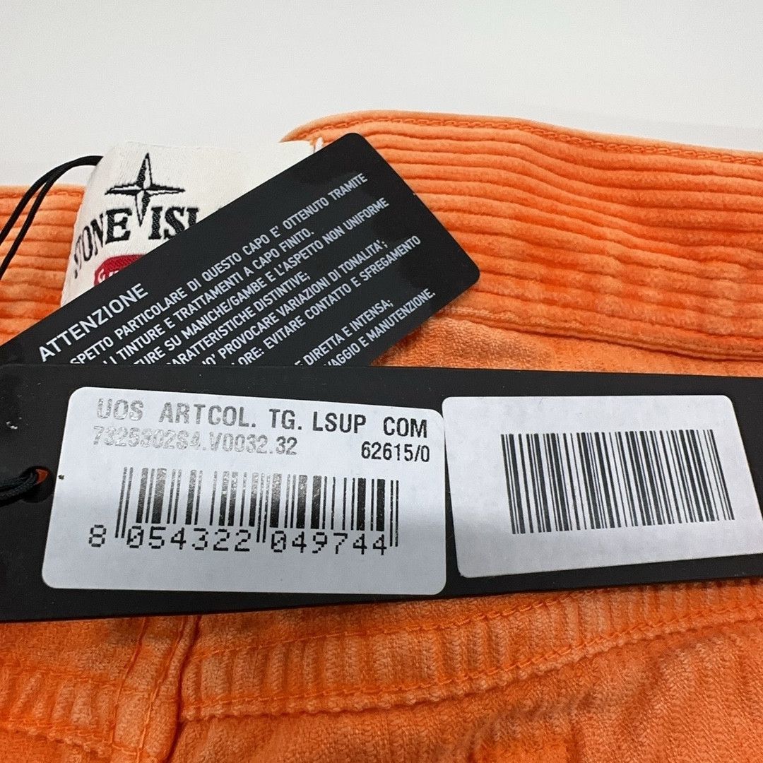 Stone Island × Supreme Supreme x Stone Island Corduroy Pants Size 32 Size US 32 / EU 48 - 4 Thumbnail