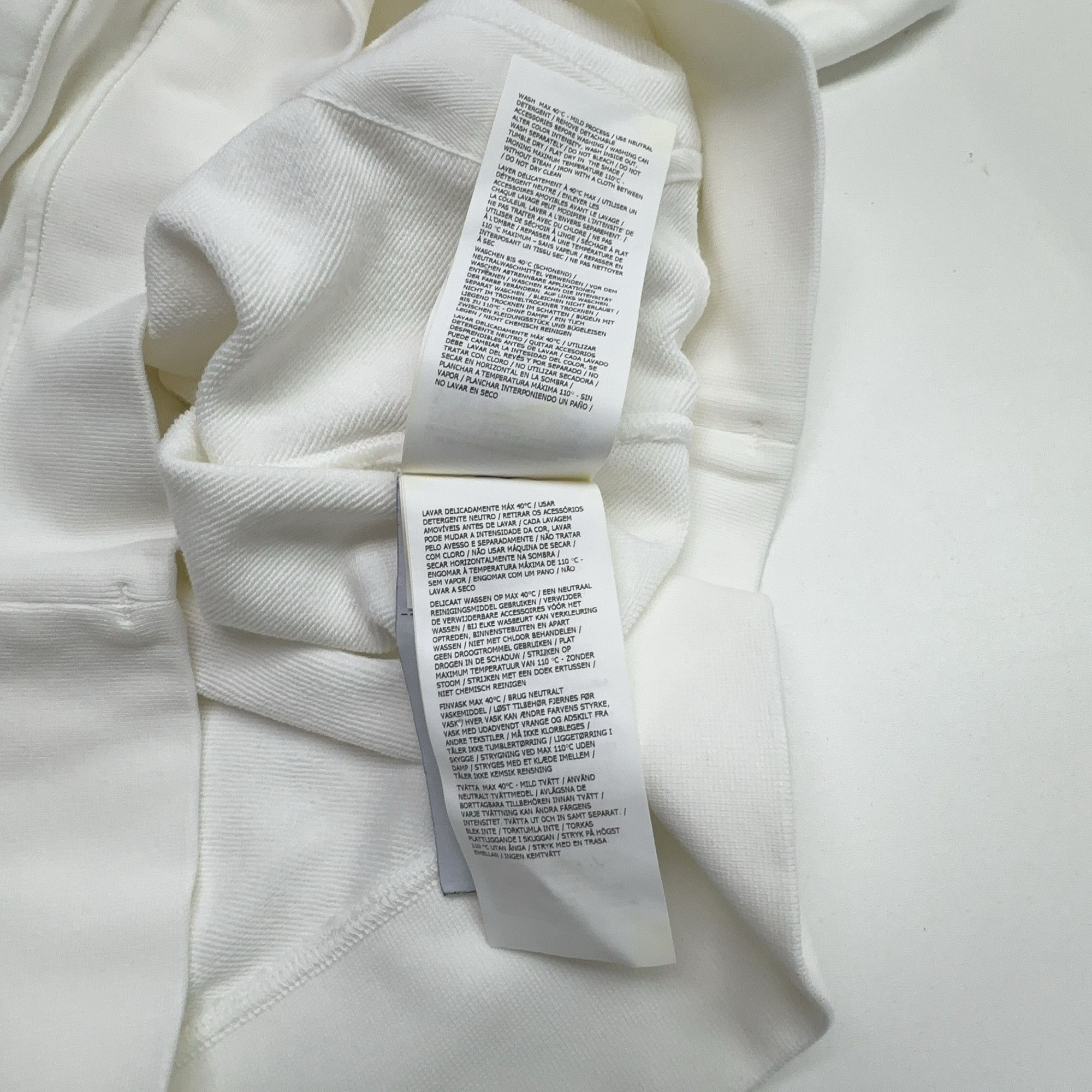 Stone Island STONE ISLAND Logo Hoodie White XXL Size US XXL / EU 58 / 5 - 6 Thumbnail