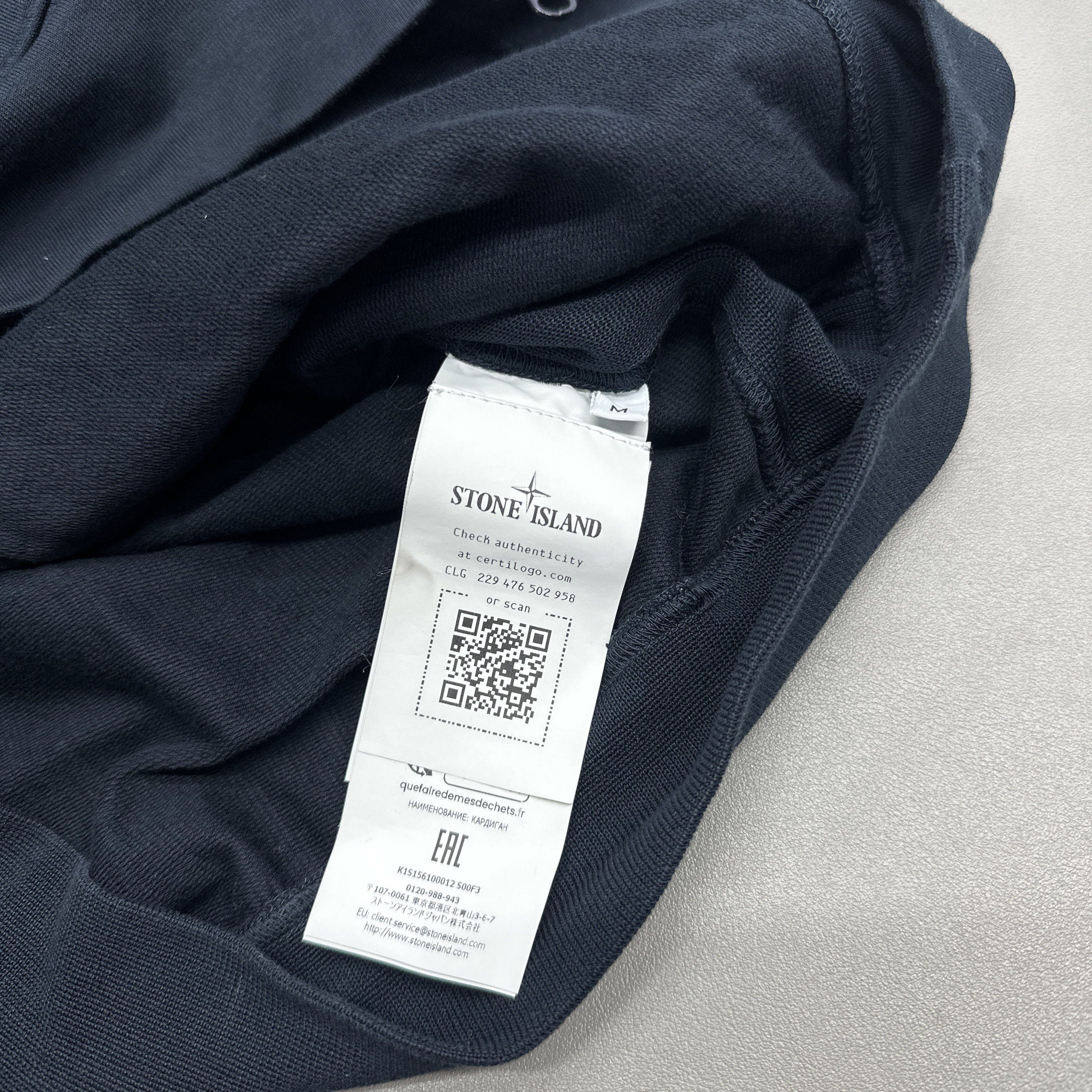 Stone Island Stone Island Ghost Zip Jacket Navy Size M Size US M / EU 48-50 / 2 - 4 Thumbnail