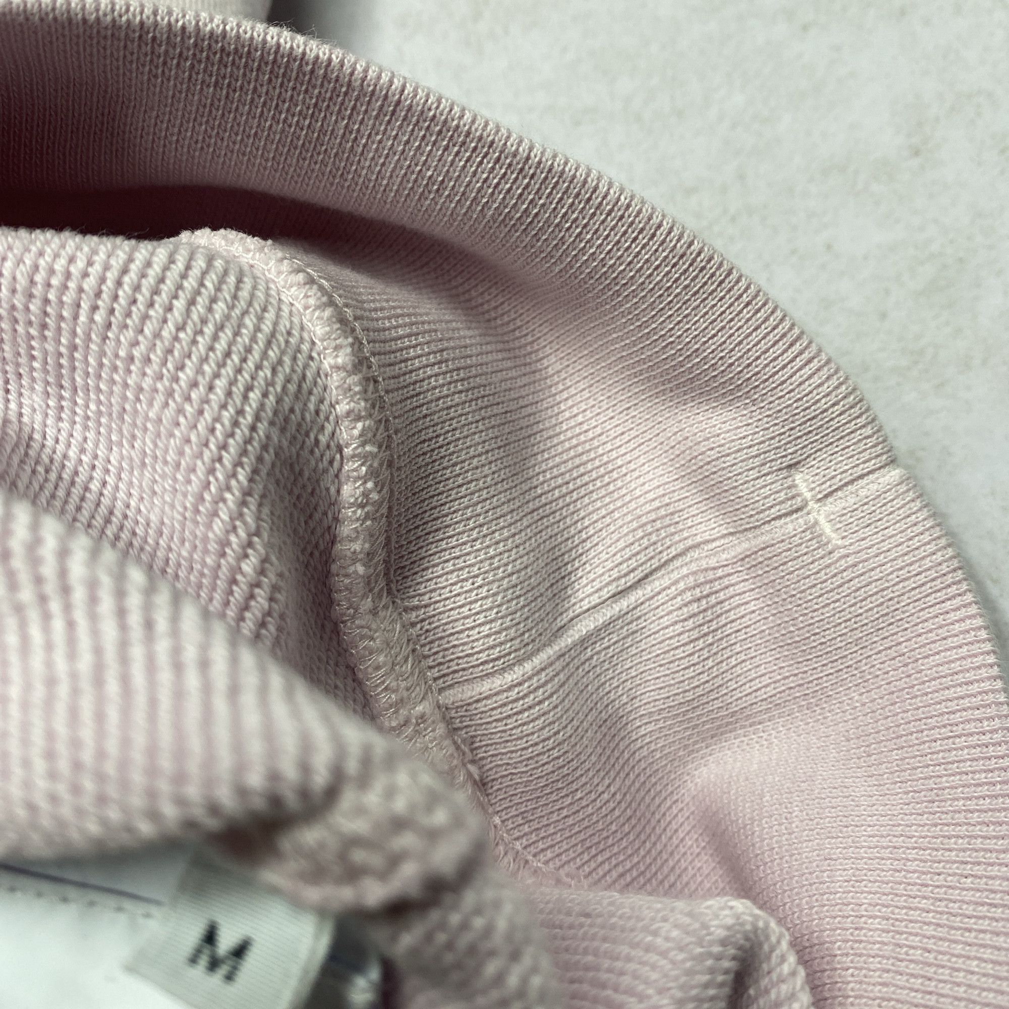 Stone Island Stone Island Pink Badge Crewneck Sweatshirt Size M Size US M / EU 48-50 / 2 - 4 Thumbnail