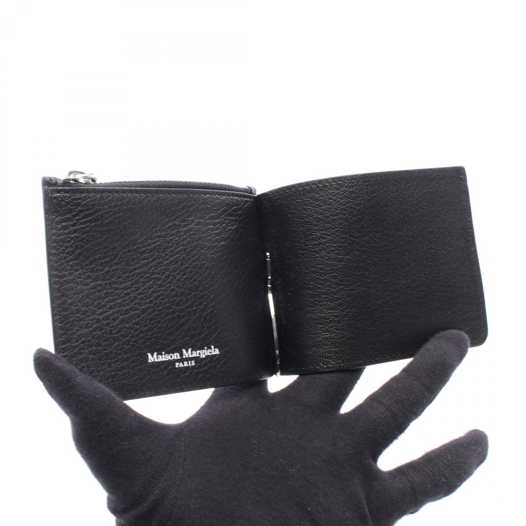 Maison Margiela Maison Margiela Maison Margiela Leather Bifold Wallet Leather Short Wallet SA1UI0004P4806T8013 DUTY FREE for USA Size ONE SIZE - 3 Thumbnail