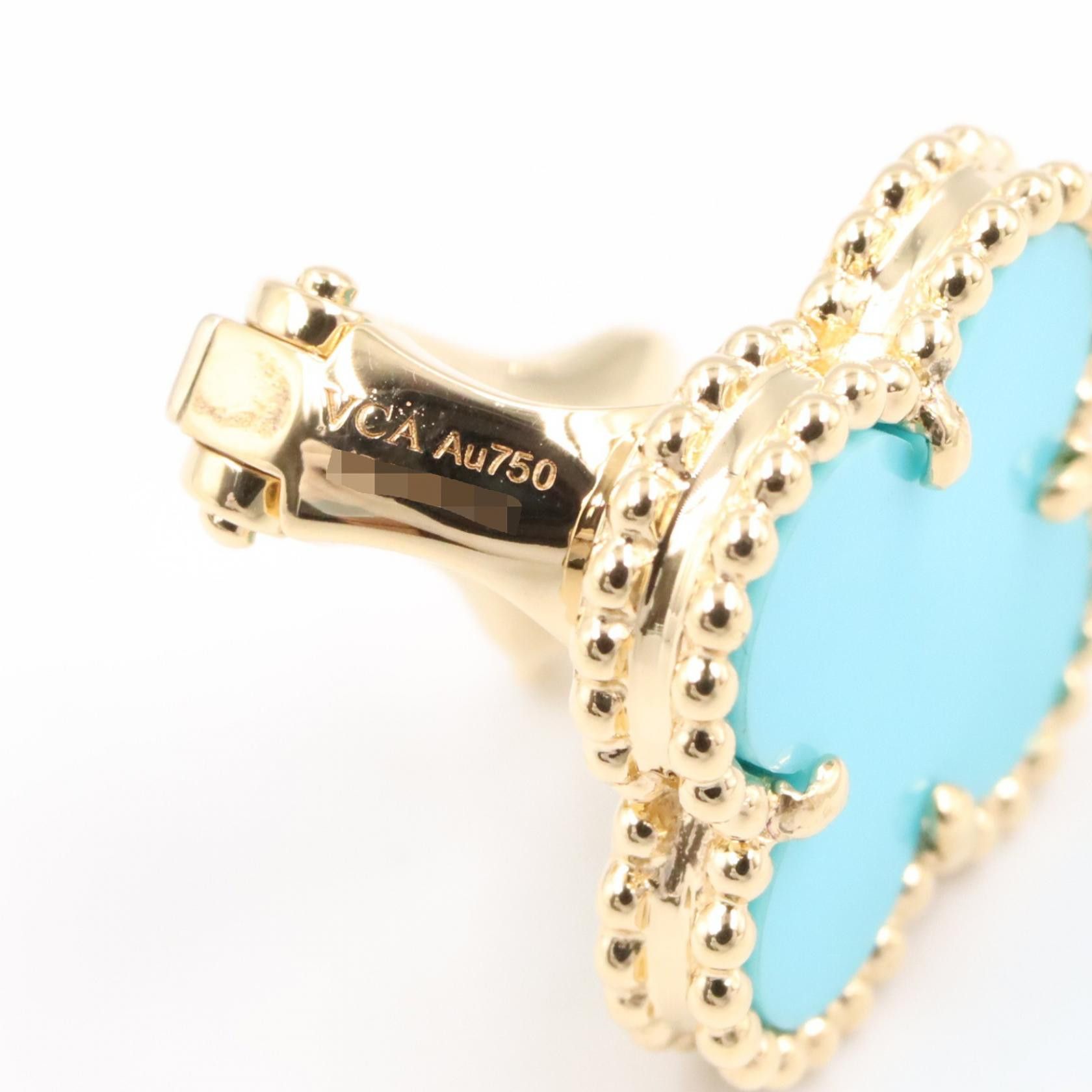 Van Cleef & Arpels Van Cleef & Arpels Van Cleef & Arpels Vintage Alhambra Au750 Earrings Precious Metal Earrings DUTY FREE for USA Size ONE SIZE - 4 Thumbnail