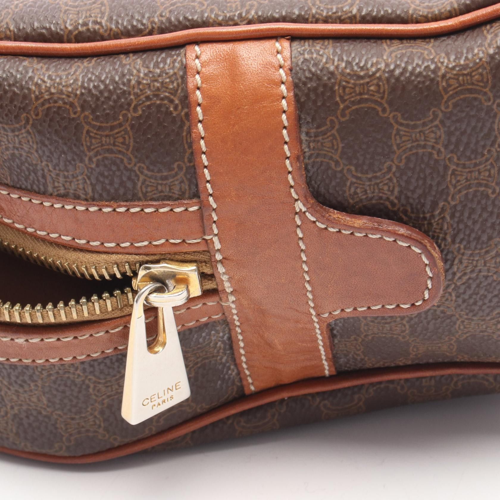 Celine Celine CELINE Macadam Coated Canvas Handbag Plastic / Synthetic Handbag DUTY FREE for USA Size ONE SIZE - 8 Thumbnail
