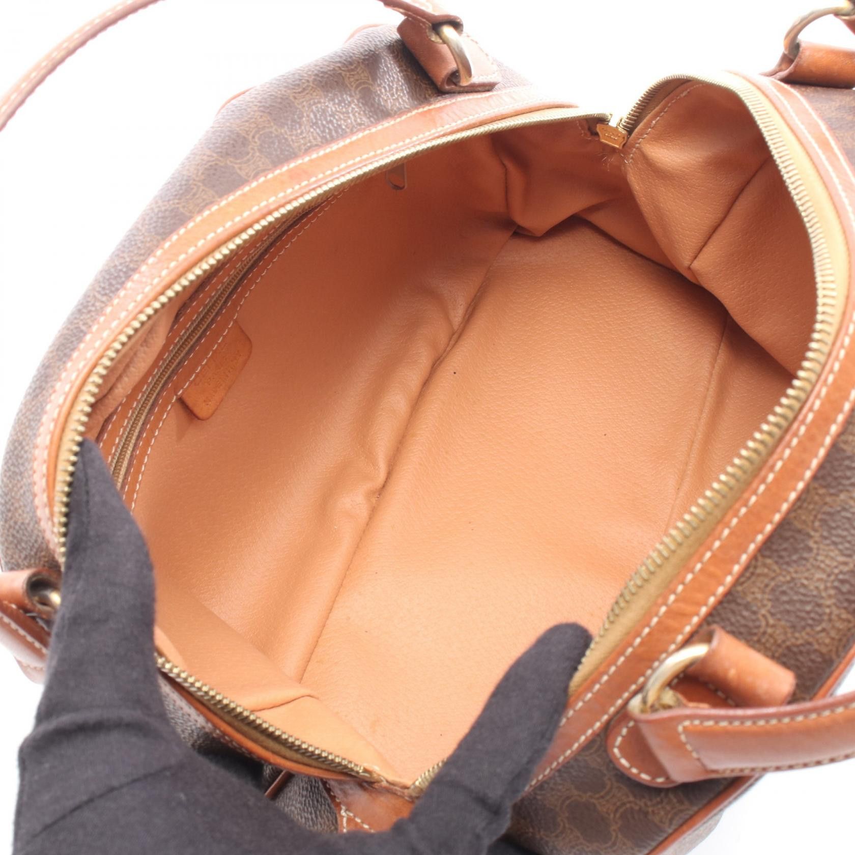 Celine Celine CELINE Macadam Coated Canvas Handbag Plastic / Synthetic Handbag DUTY FREE for USA Size ONE SIZE - 3 Thumbnail