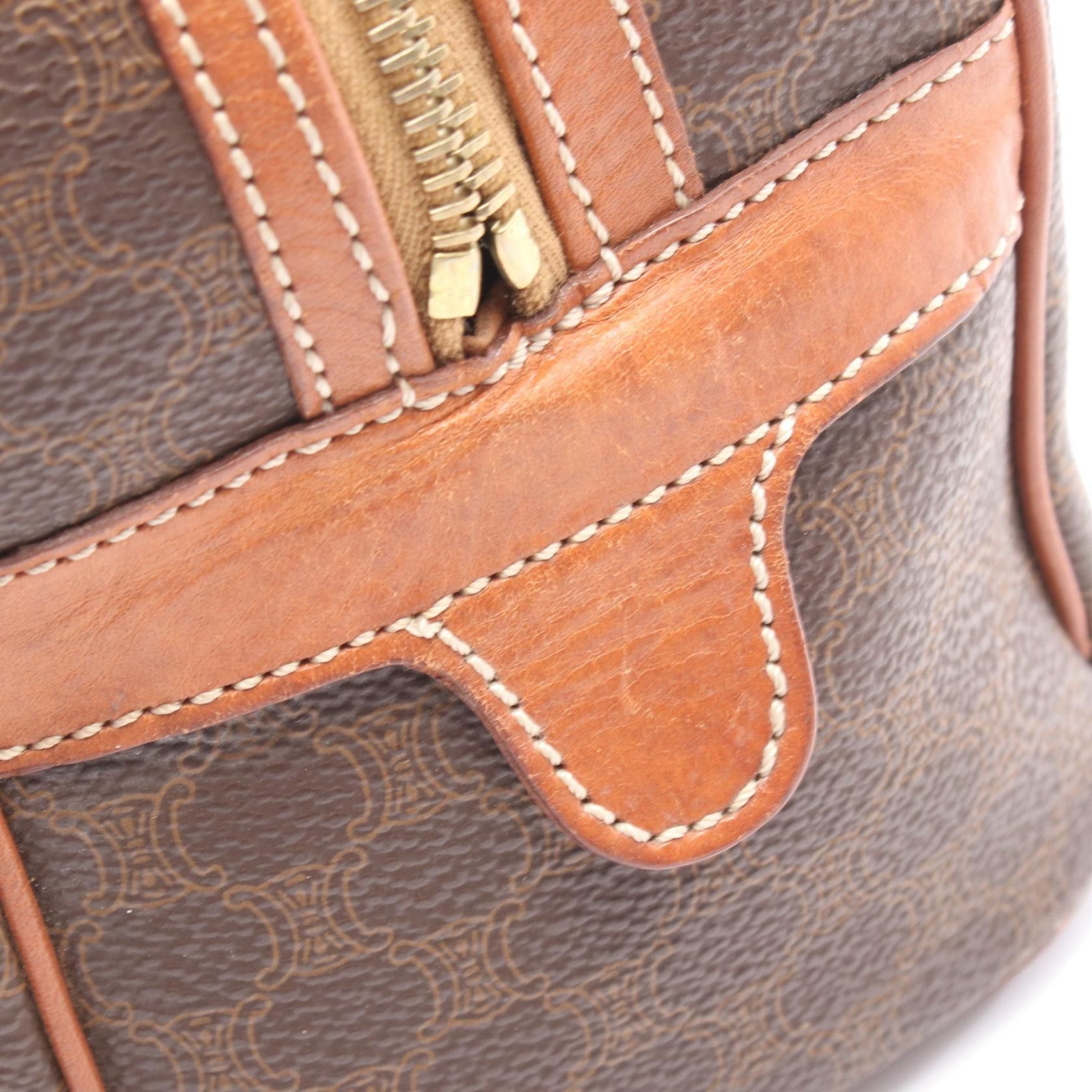 Celine Celine CELINE Macadam Coated Canvas Handbag Plastic / Synthetic Handbag DUTY FREE for USA Size ONE SIZE - 7 Thumbnail