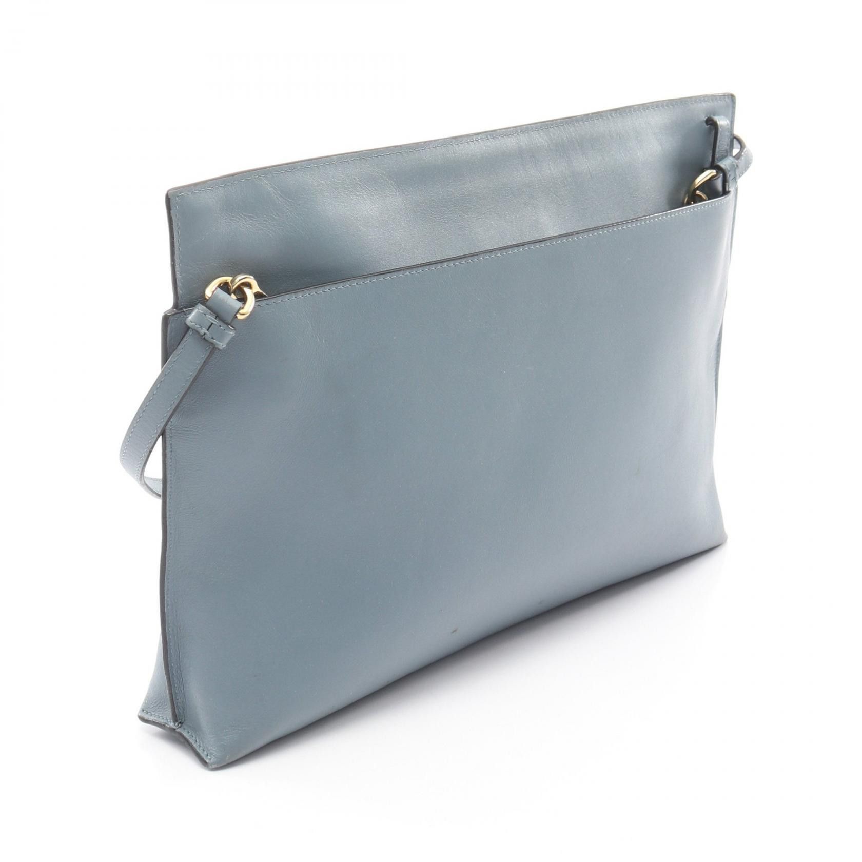 Loewe Loewe Loewe T Pouch Leather Shoulder Bag Leather Shoulder Bag DUTY FREE for USA Size ONE SIZE - 2 Thumbnail