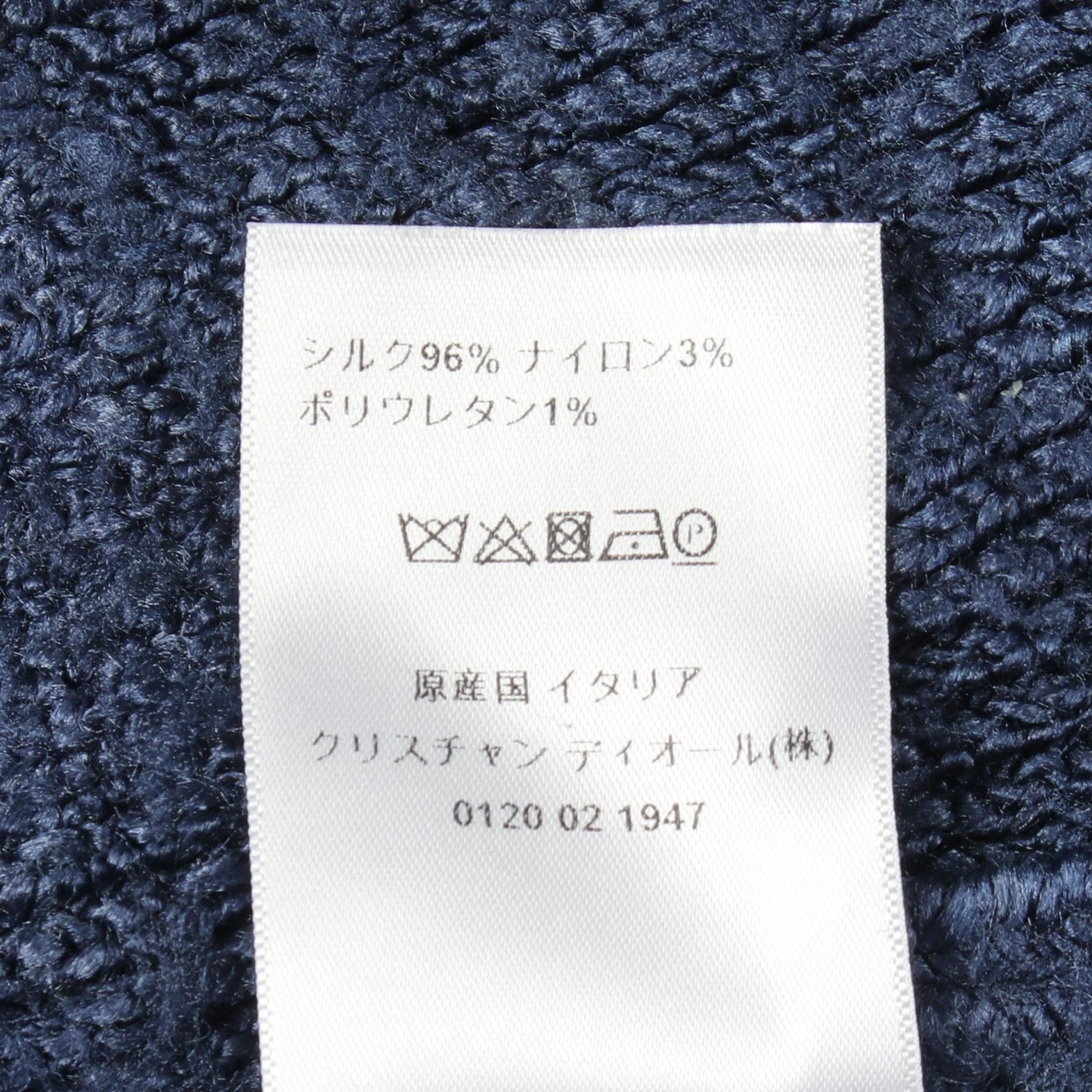 Dior Dior Christian Dior Silk Knit Top Textile Tops 114V03BM601 DUTY FREE for USA Size ONE SIZE - 4 Thumbnail