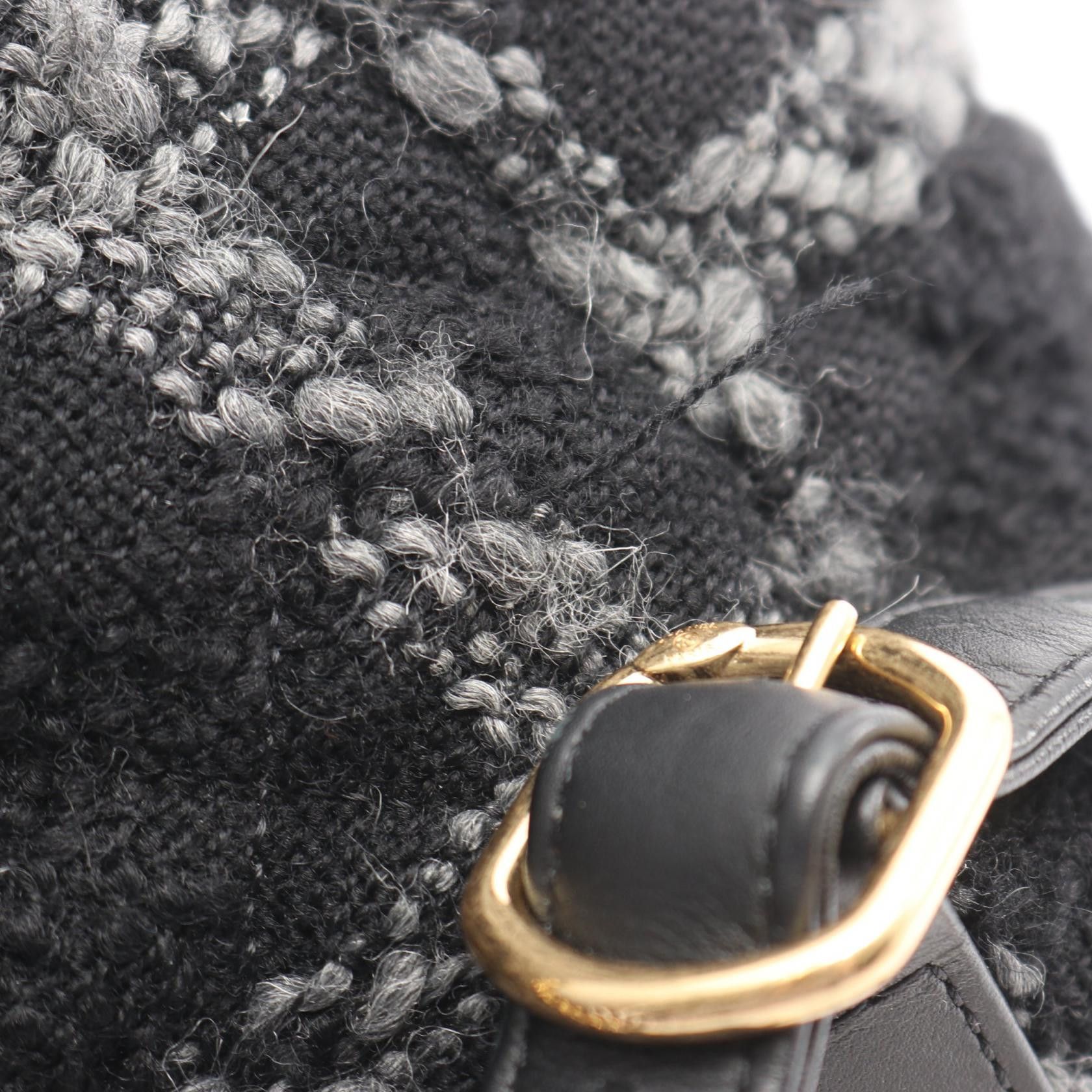 Chanel Chanel Chanel Coco Mark Wool Backpack Textile Backpack AS3615 DUTY FREE for USA Size ONE SIZE - 6 Thumbnail