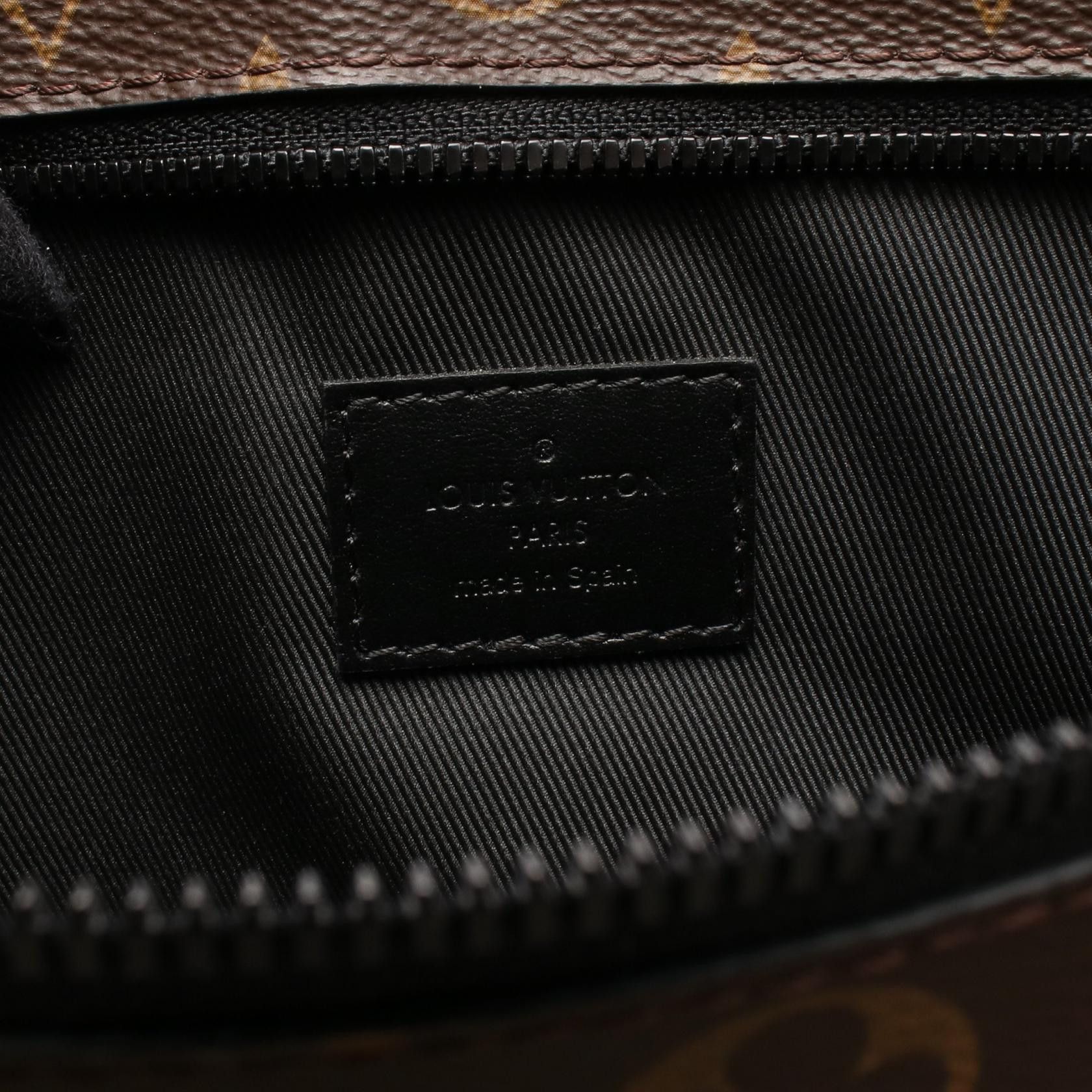 Louis Vuitton Louis Vuitton Louis Vuitton Weekend Tote PM Monogram Macassar Coated Canvas Tote Bag Textile Tote Bag M45734 DUTY FREE for USA Size ONE SIZE - 4 Thumbnail