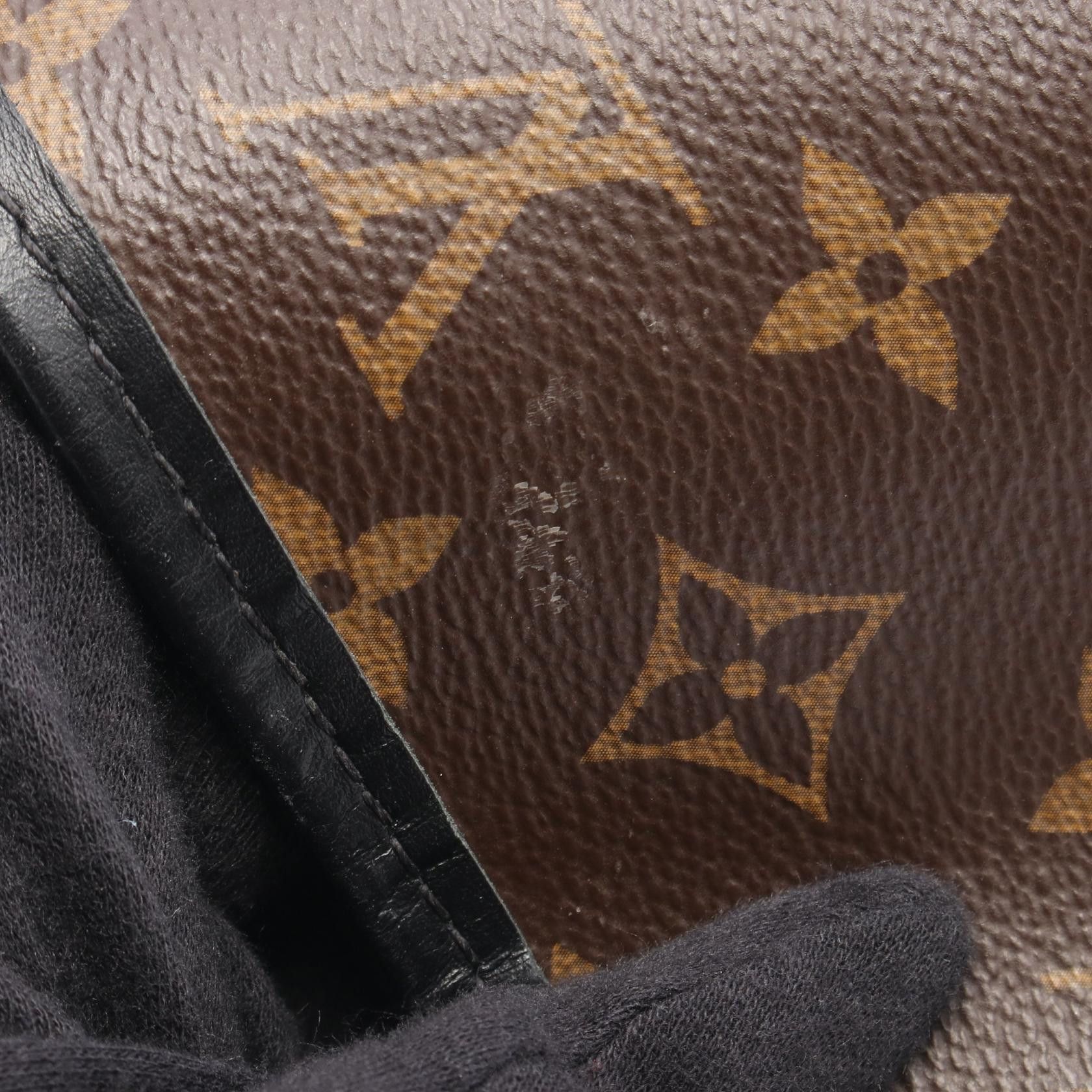 Louis Vuitton Louis Vuitton Louis Vuitton Weekend Tote PM Monogram Macassar Coated Canvas Tote Bag Textile Tote Bag M45734 DUTY FREE for USA Size ONE SIZE - 6 Thumbnail