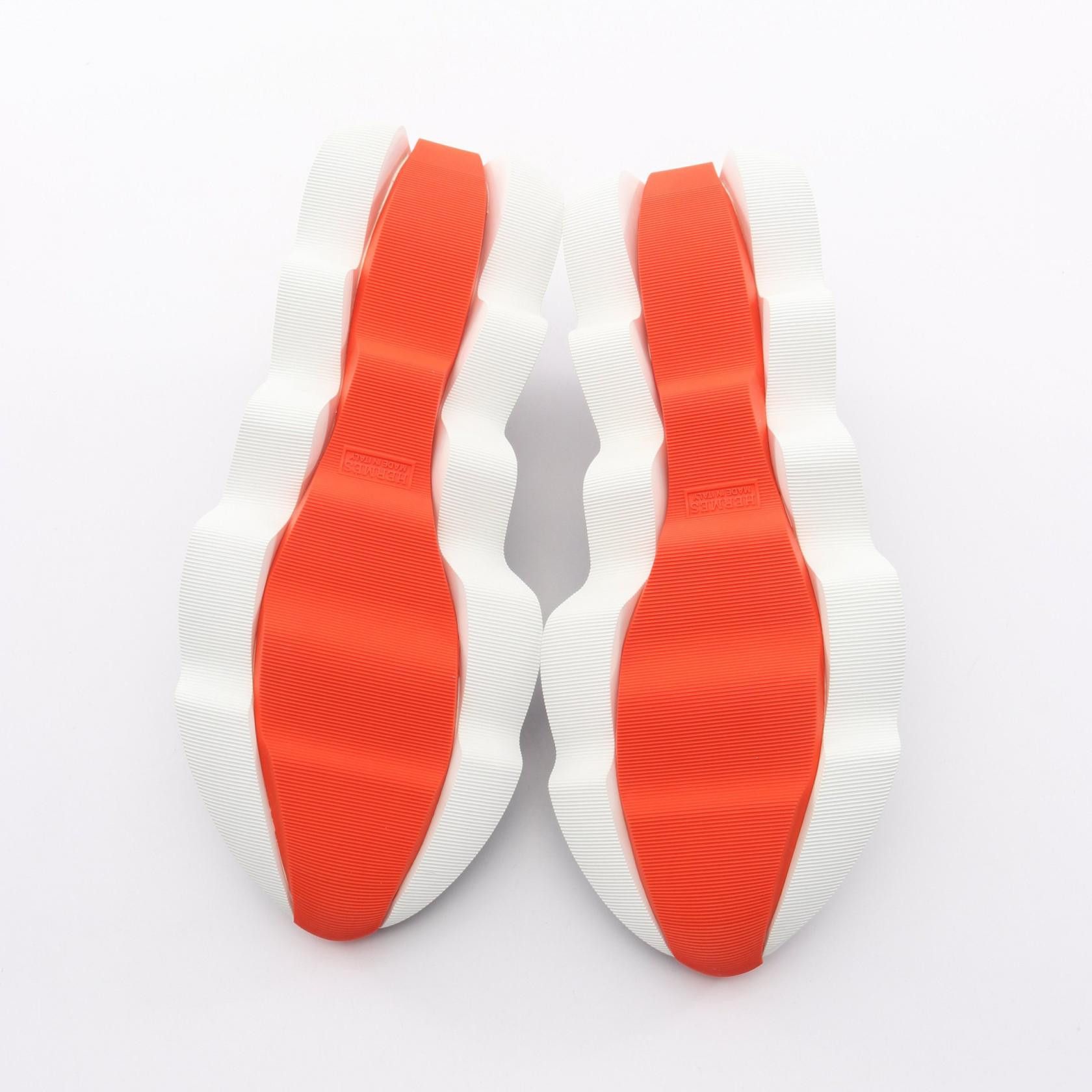 Hermes Hermes Hermes ECLAIR Fabric Slip On Textile Shoes DUTY FREE for USA Size ONE SIZE - 4 Thumbnail