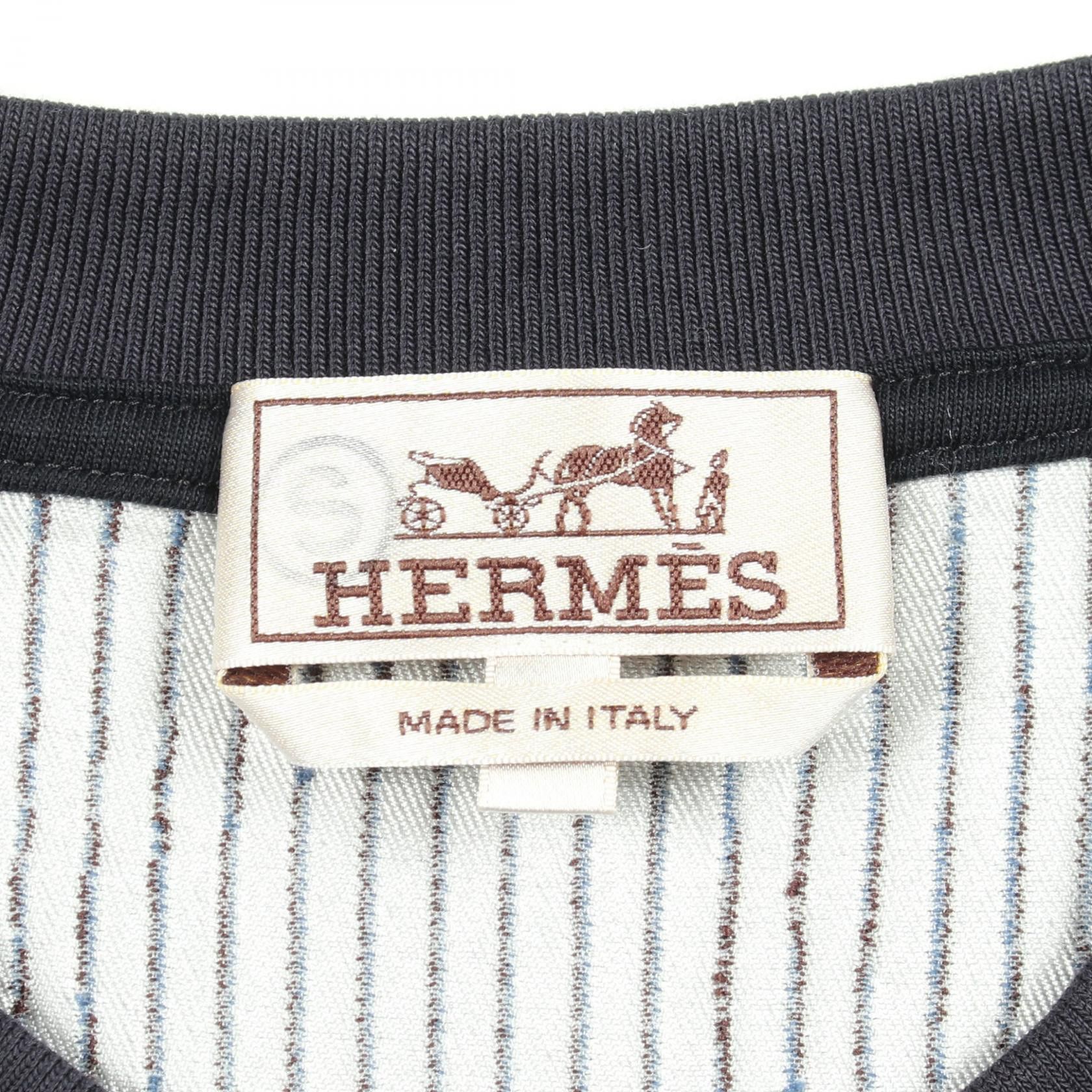 Hermes Hermes Hermes Quincaillerie Equestre 3D Silk Sweatshirt Textile Sweatshirts & Hoodies DUTY FREE for USA Size ONE SIZE - 3 Thumbnail