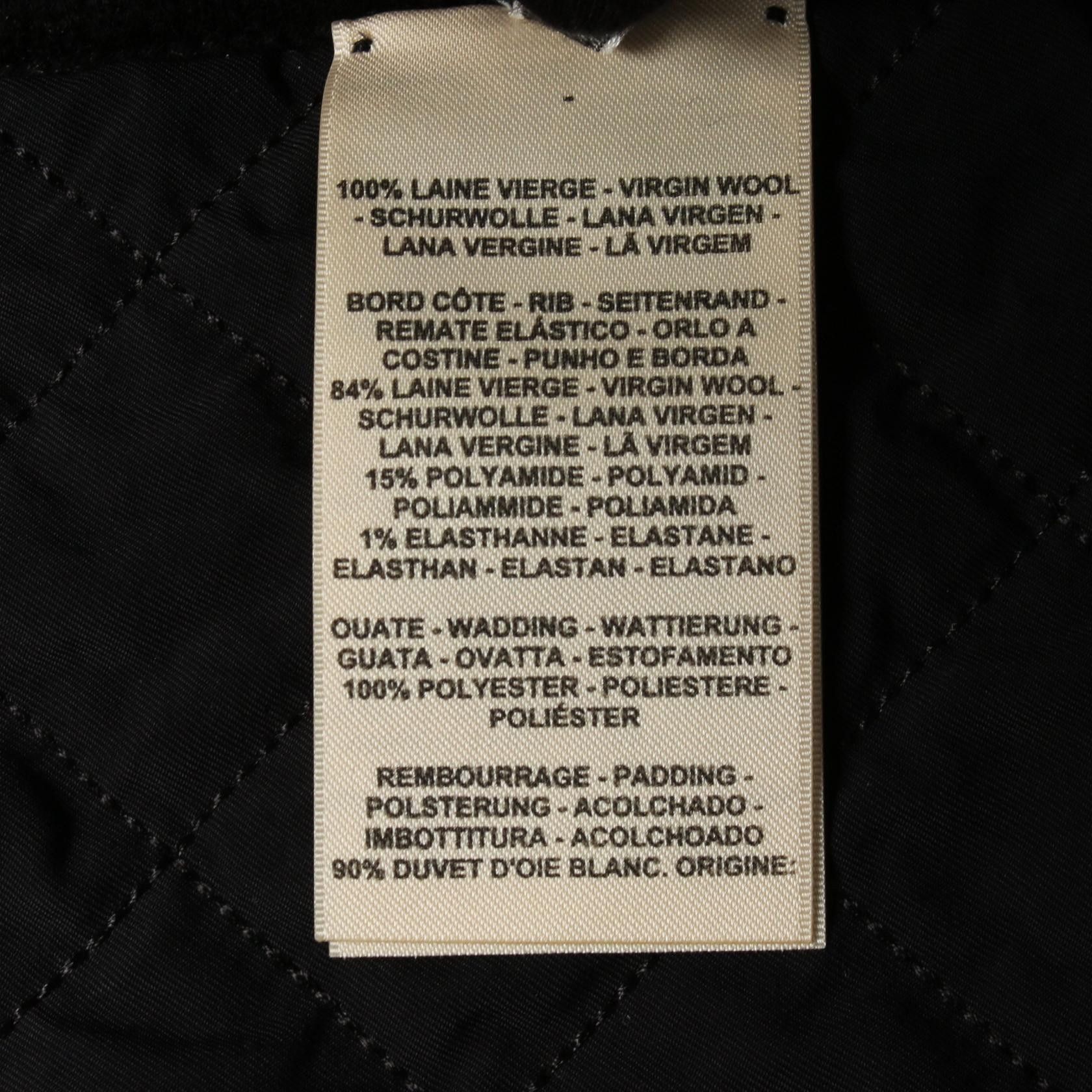 Hermes Hermes Hermes Wool Down Jacket Textile Outerwear 2H2102DA DUTY FREE for USA Size ONE SIZE - 4 Thumbnail