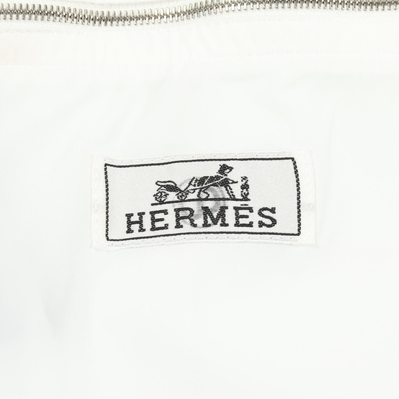 Hermes Hermes Hermes Check Polyester Blouson Textile Outerwear DUTY FREE for USA Size ONE SIZE - 3 Thumbnail