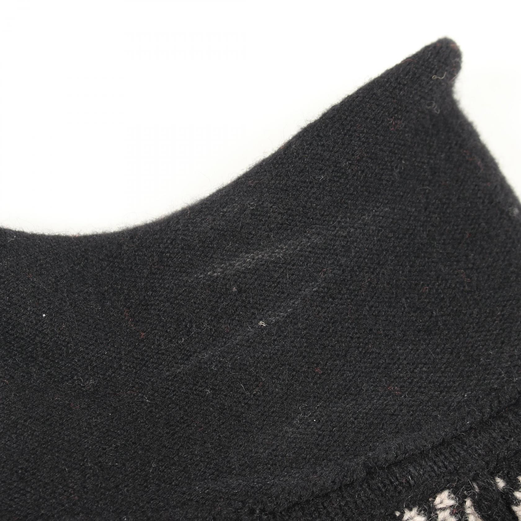 Hermes Hermes Hermes Check Cashmere Knitwear Textile Tops DUTY FREE for USA Size ONE SIZE - 6 Thumbnail
