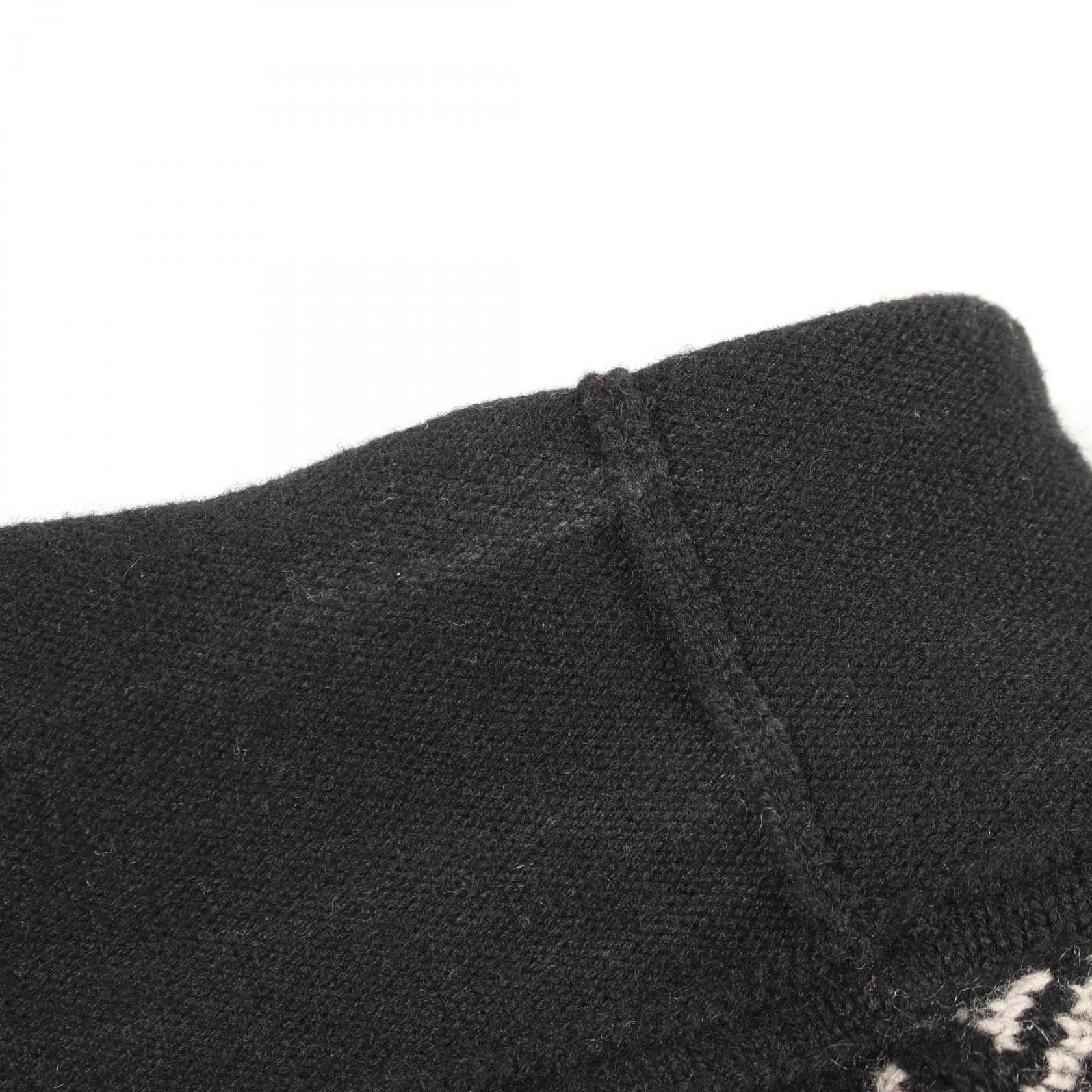 Hermes Hermes Hermes Check Cashmere Knitwear Textile Tops DUTY FREE for USA Size ONE SIZE - 5 Thumbnail