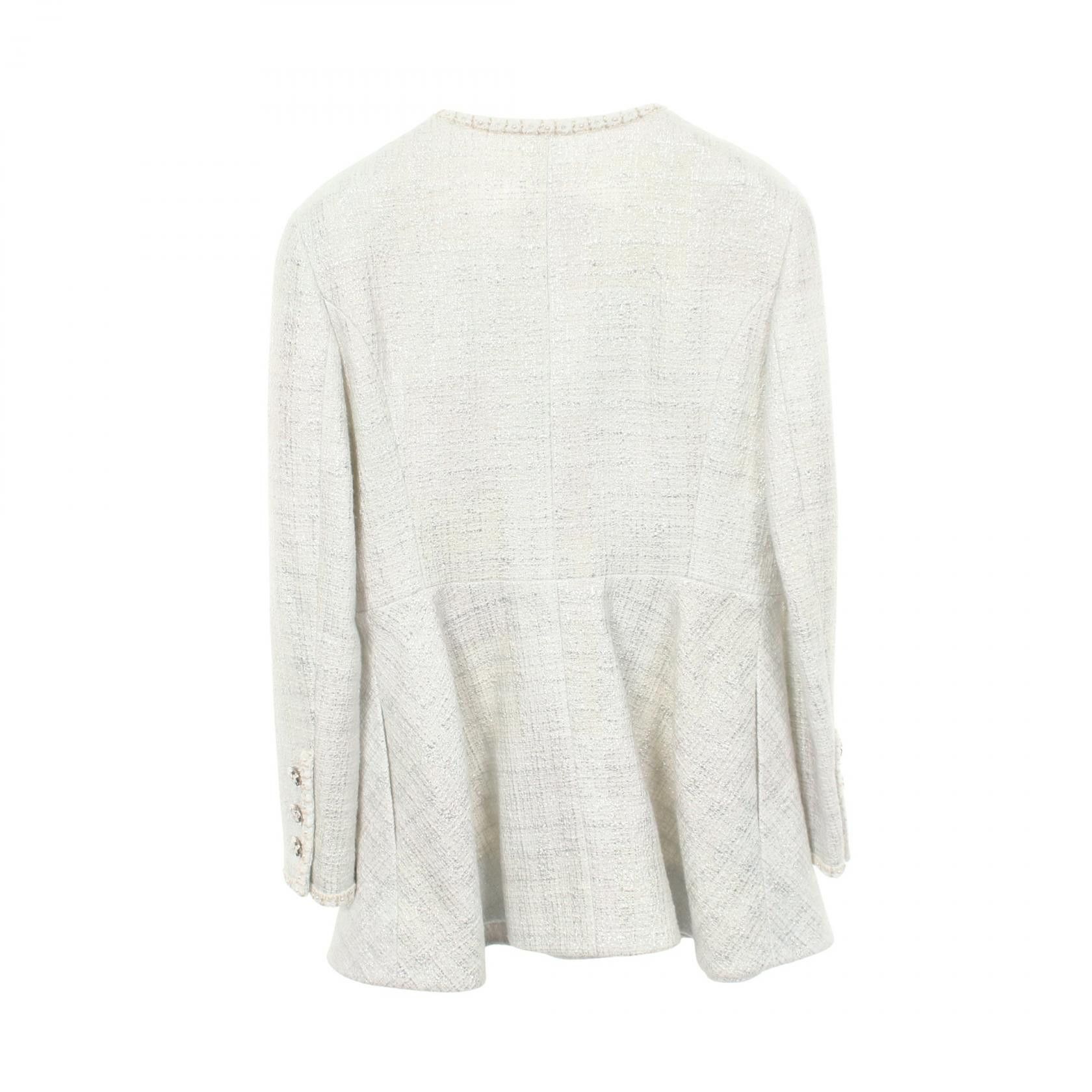 Chanel Chanel Chanel Cotton Jacket Textile Outerwear DUTY FREE for USA Size ONE SIZE - 2 Thumbnail