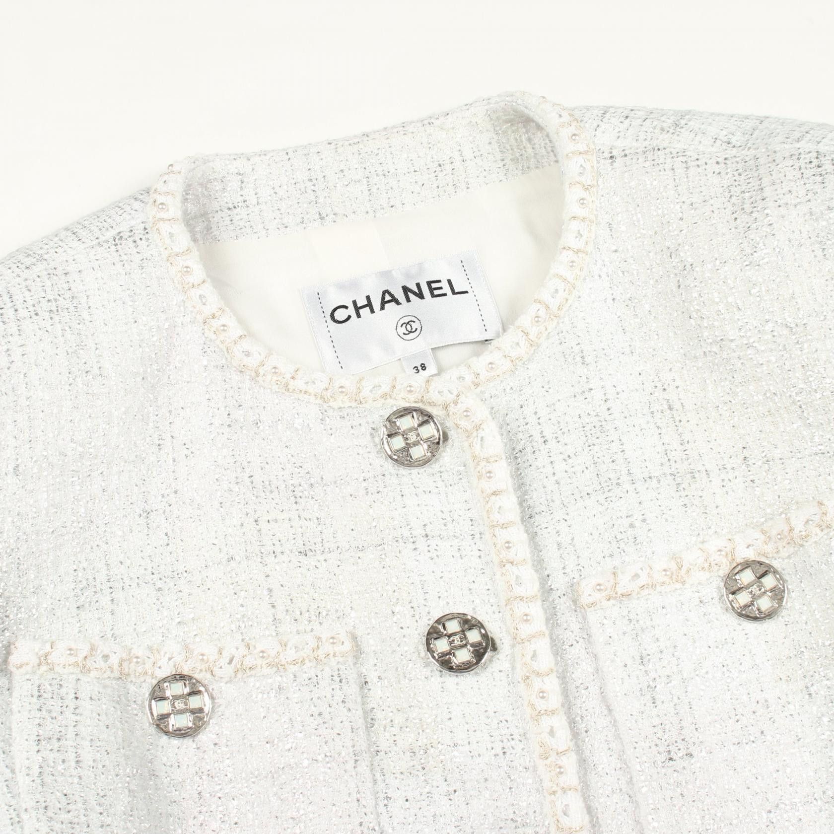 Chanel Chanel Chanel Cotton Jacket Textile Outerwear DUTY FREE for USA Size ONE SIZE - 7 Thumbnail