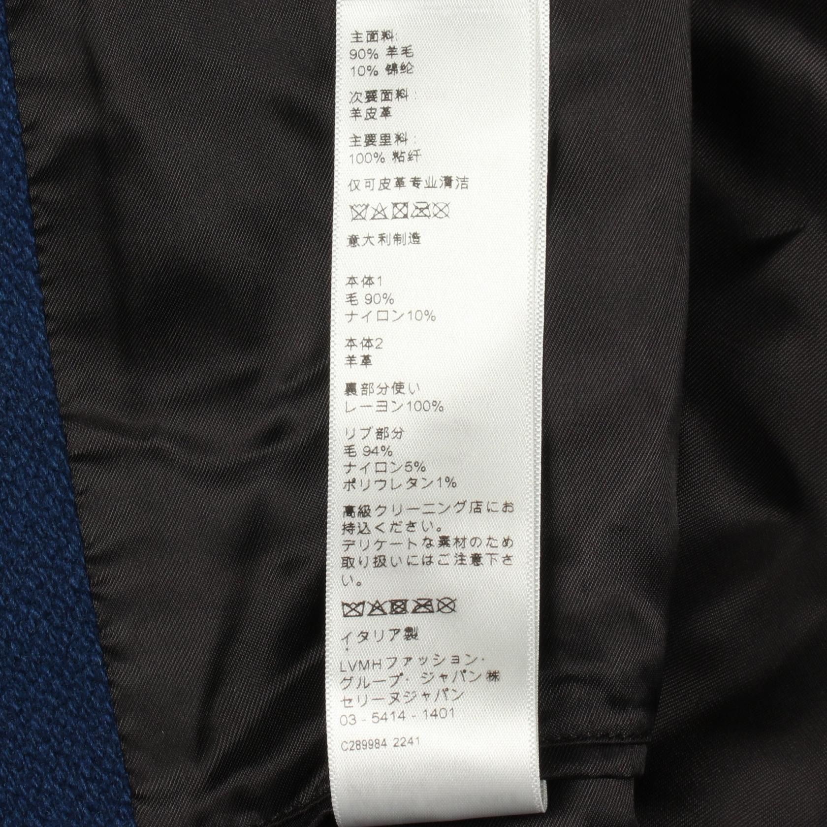 Celine Celine CELINE Classic Wool Lambskin Jacket Leather Outerwear 2V56D896C DUTY FREE for USA Size ONE SIZE - 4 Thumbnail
