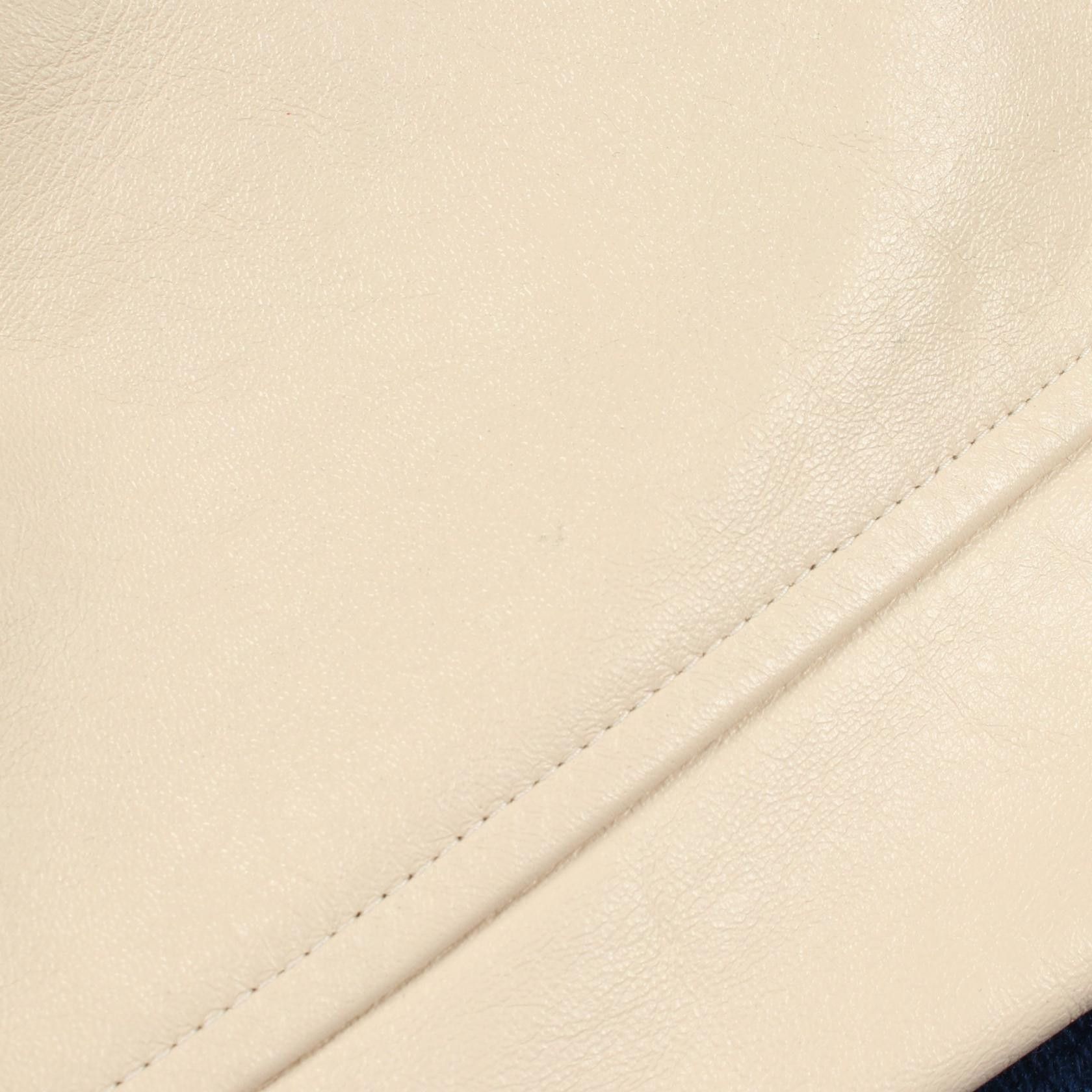 Celine Celine CELINE Classic Wool Lambskin Jacket Leather Outerwear 2V56D896C DUTY FREE for USA Size ONE SIZE - 6 Thumbnail