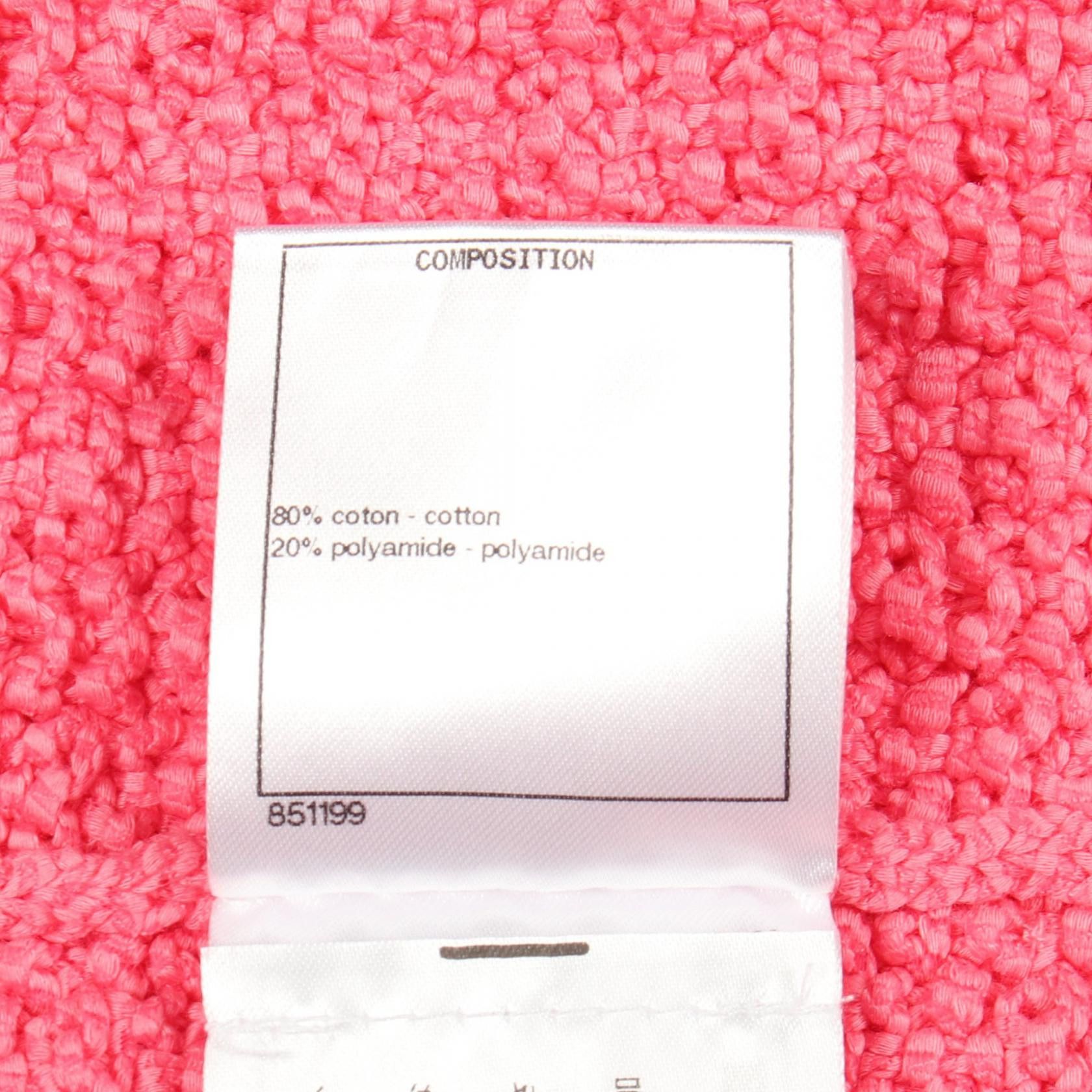 Chanel Chanel Chanel Coco Mark Cotton Vest Textile Tops P72795K10459 DUTY FREE for USA Size ONE SIZE - 4 Thumbnail
