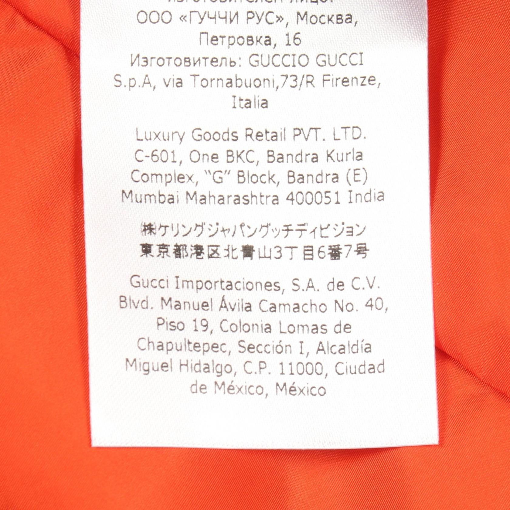 Gucci Gucci Gucci GG Nylon Jacket Textile Outerwear 654831 DUTY FREE for USA Size ONE SIZE - 5 Thumbnail