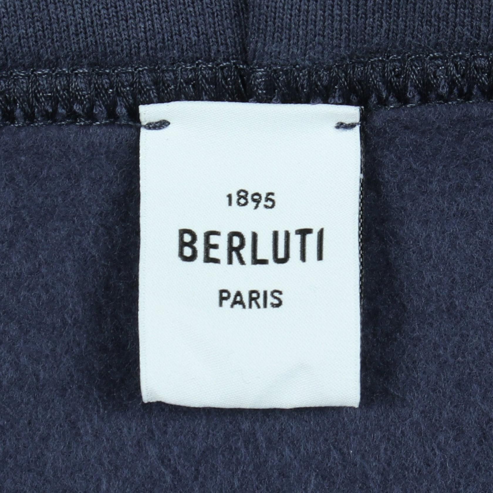 Berluti Berluti Berluti Cotton Hoodie Textile Sweatshirts & Hoodies R24JZL32JBAP DUTY FREE for USA Size ONE SIZE - 3 Thumbnail