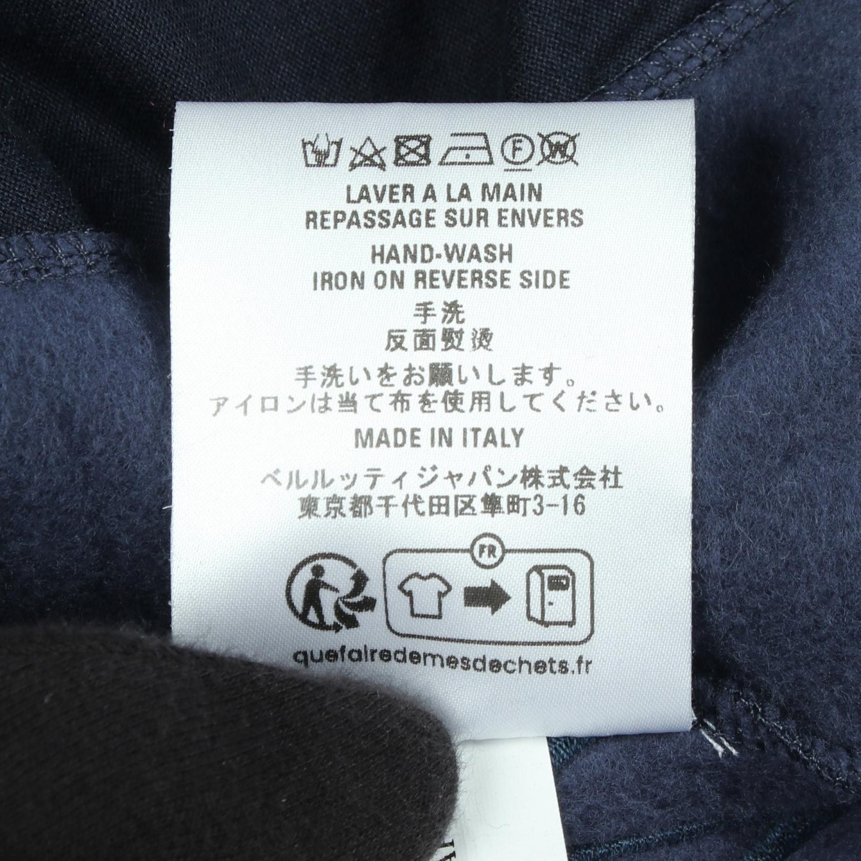 Berluti Berluti Berluti Cotton Hoodie Textile Sweatshirts & Hoodies R24JZL32JBAP DUTY FREE for USA Size ONE SIZE - 5 Thumbnail
