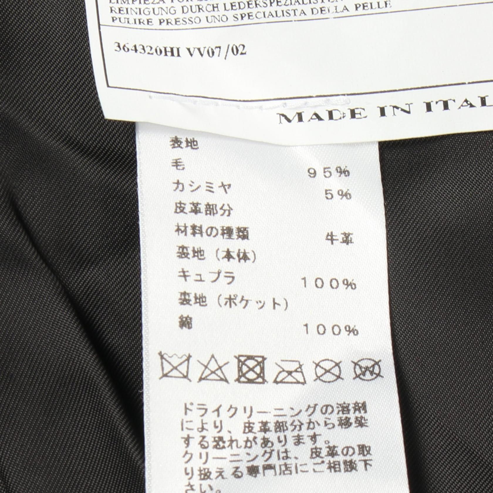 Hermes Hermes Hermes Wool Cashmere Tailored Jacket Textile Outerwear DUTY FREE for USA Size ONE SIZE - 5 Thumbnail