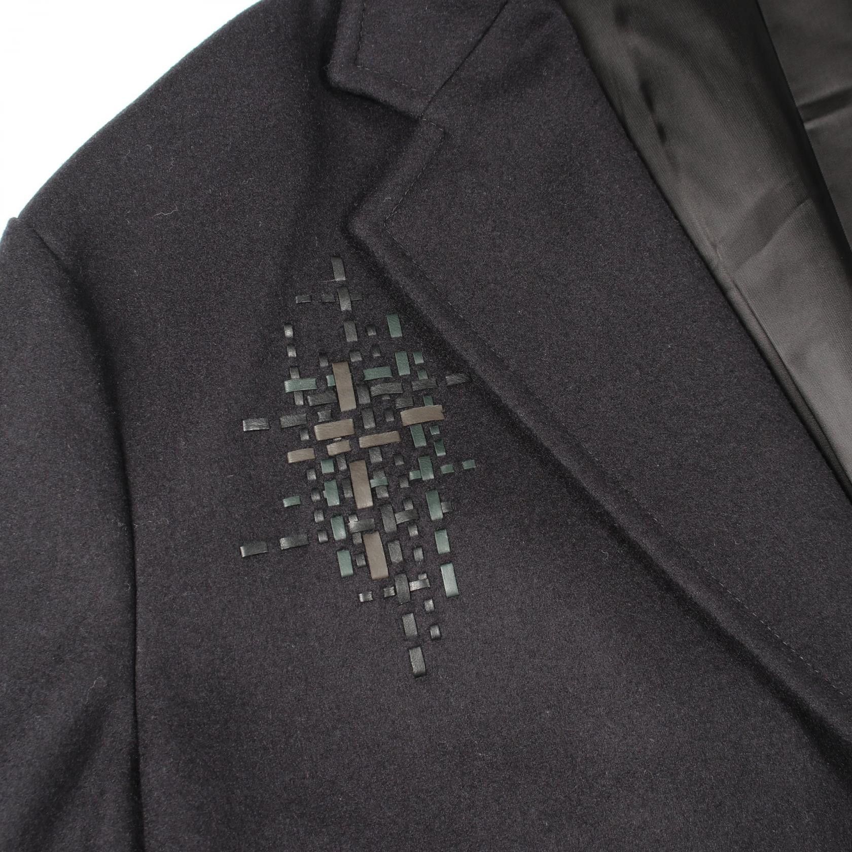 Hermes Hermes Hermes Wool Cashmere Tailored Jacket Textile Outerwear DUTY FREE for USA Size ONE SIZE - 7 Thumbnail