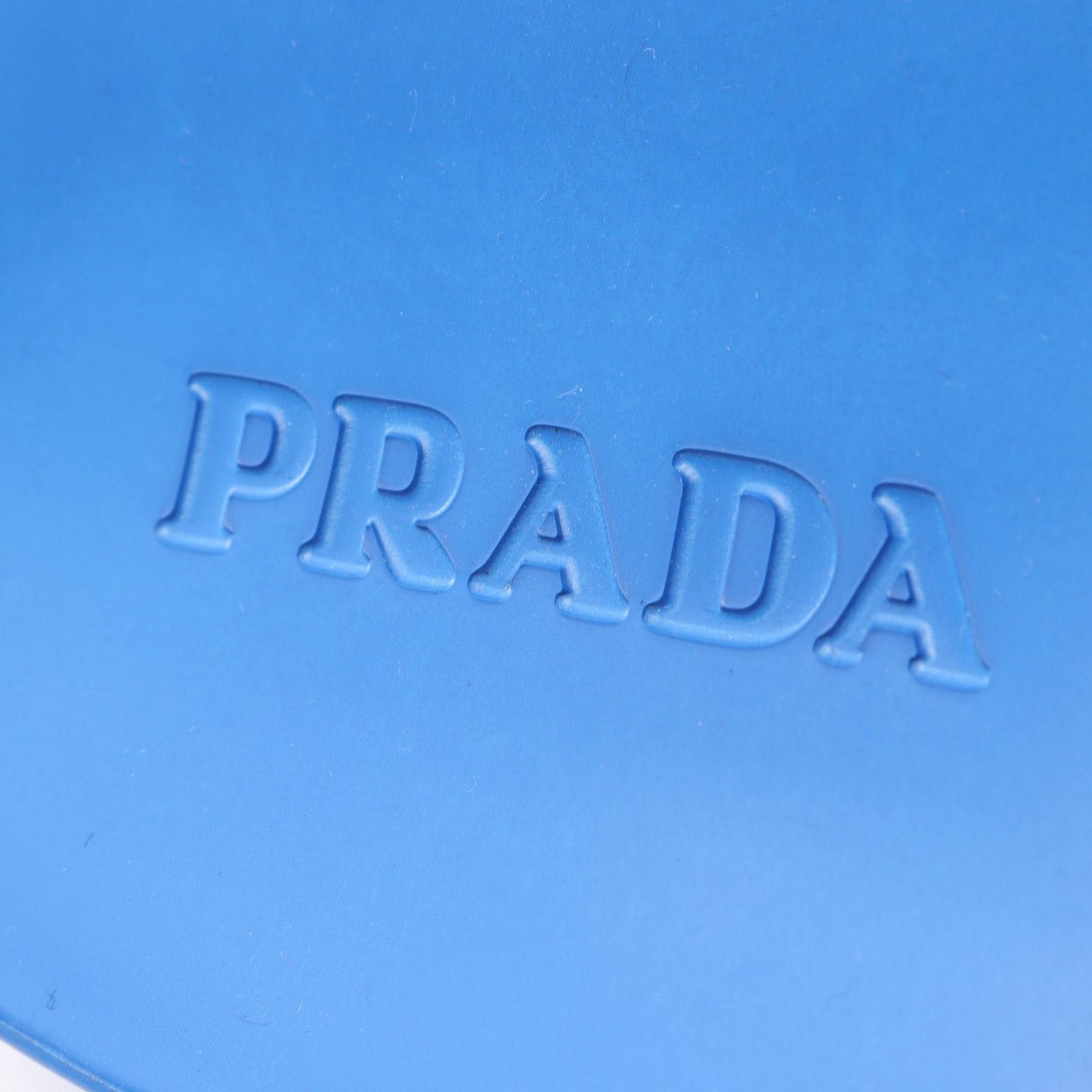Prada Prada Prada Rubber Sandals Plastic / Synthetic Shoes 2X3085 DUTY FREE for USA Size ONE SIZE - 5 Thumbnail