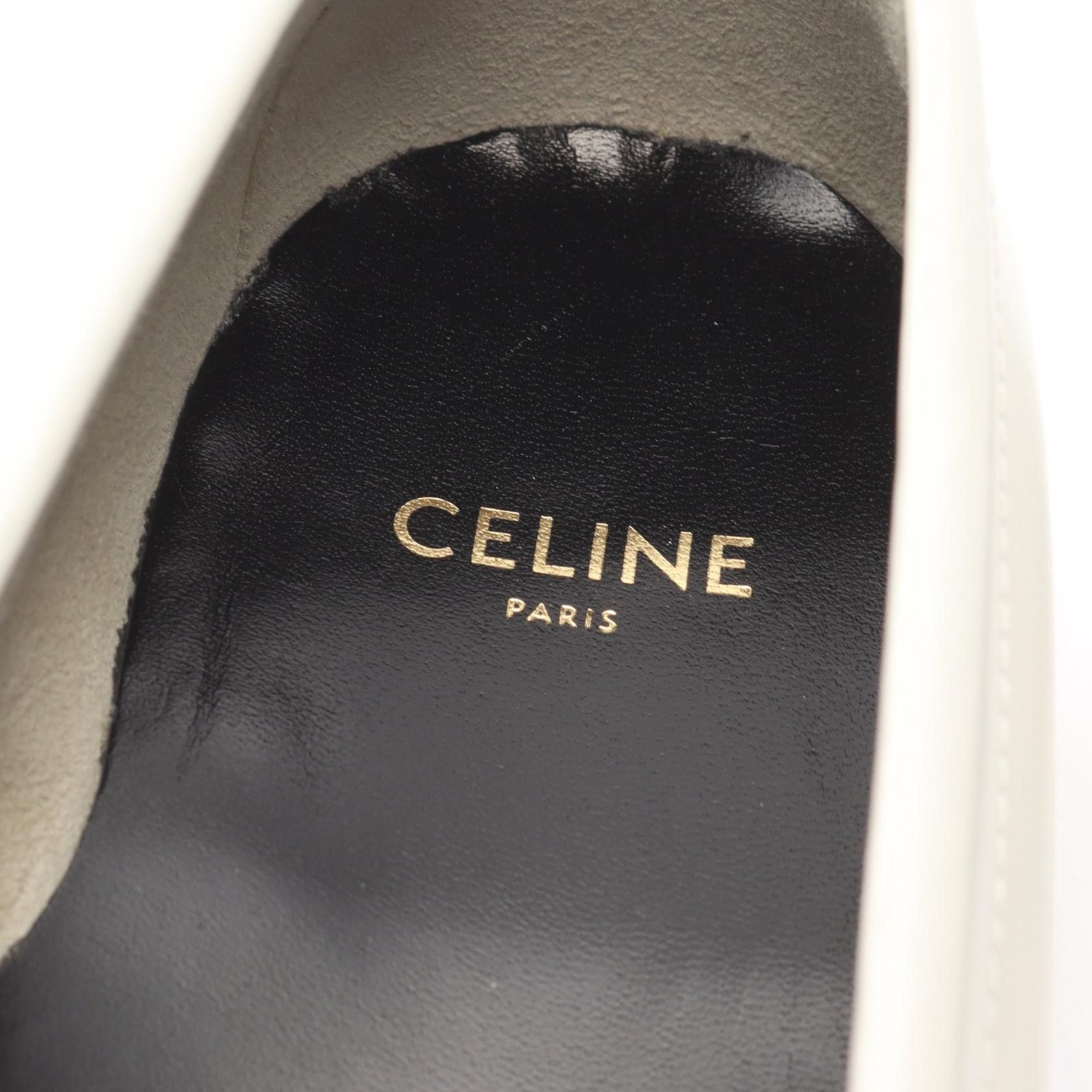 Celine Celine Celine Triomphe Leather Loafers Leather Shoes DUTY FREE for USA Size ONE SIZE - 5 Thumbnail