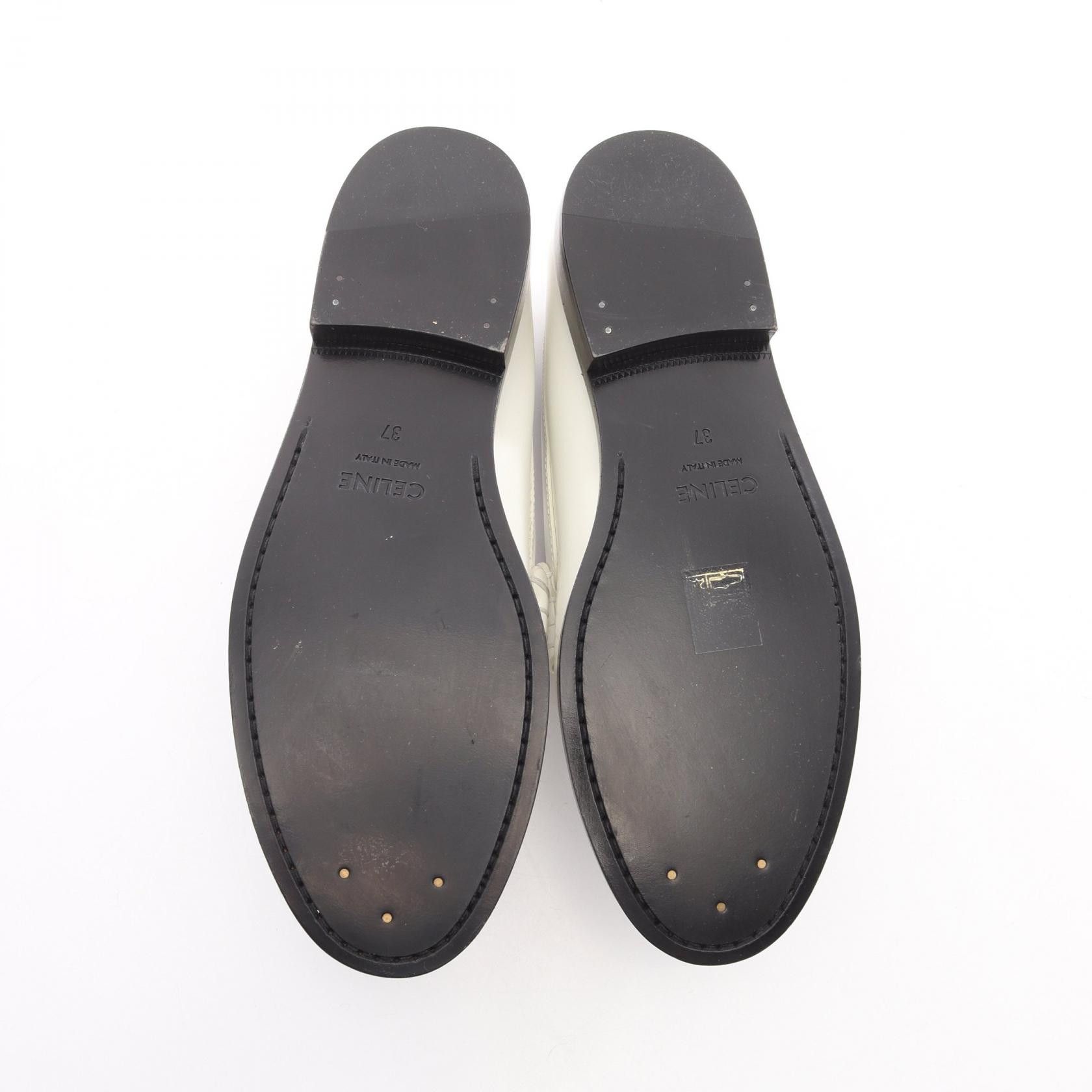 Celine Celine Celine Triomphe Leather Loafers Leather Shoes DUTY FREE for USA Size ONE SIZE - 4 Thumbnail