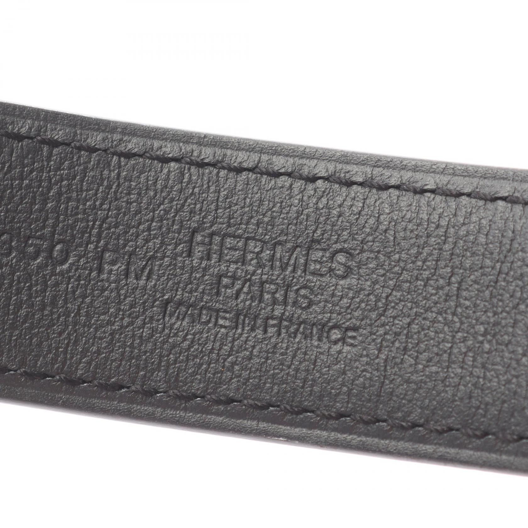 Hermes Hermes Hermes Andy26 Leather Belt Leather Belt B2023 DUTY FREE for USA Size ONE SIZE - 4 Thumbnail