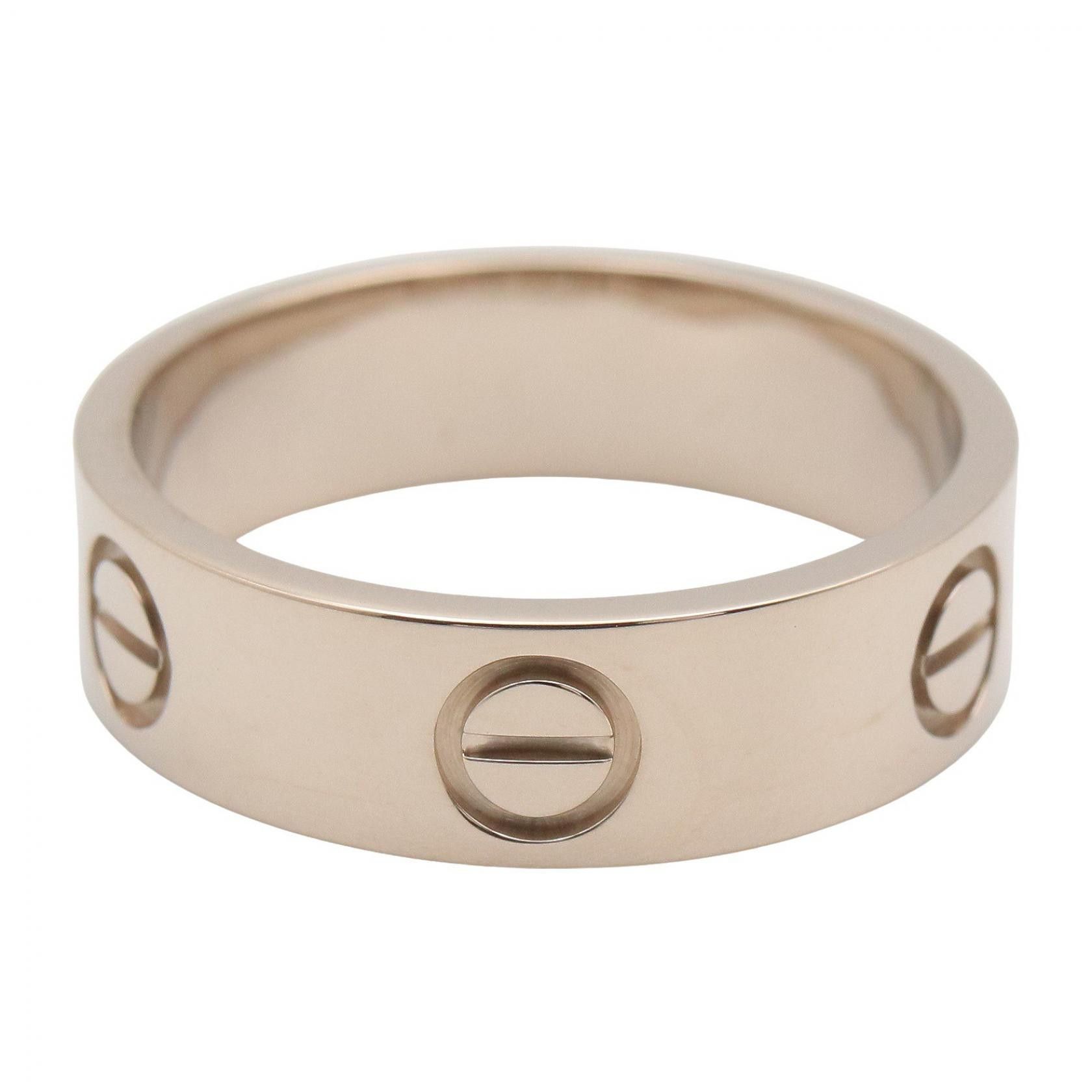 Cartier Cartier Cartier Love Au750 White Gold Ring Size 54 Precious Metal Ring DUTY FREE for USA Size ONE SIZE - 2 Thumbnail