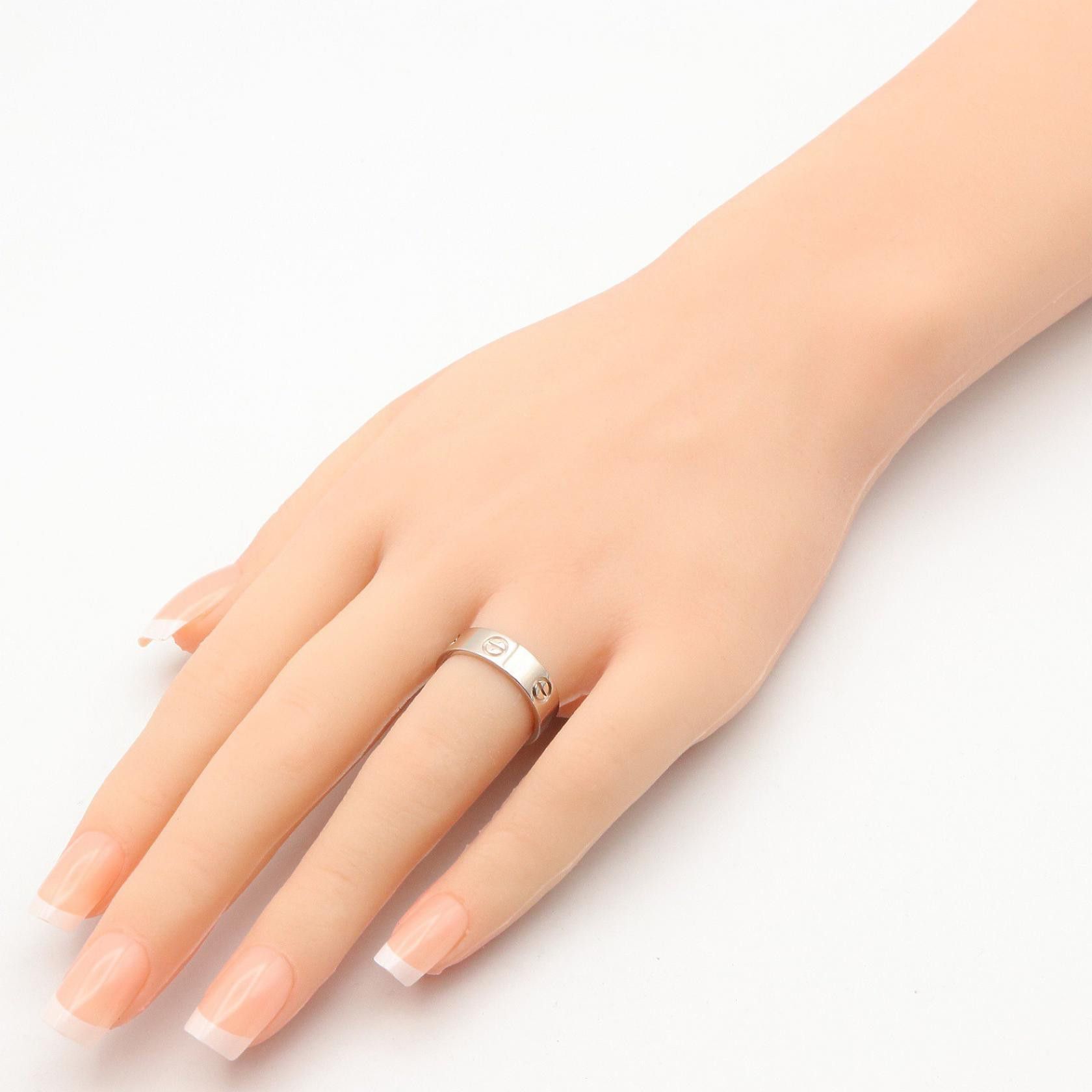 Cartier Cartier Cartier Love Au750 White Gold Ring Size 54 Precious Metal Ring DUTY FREE for USA Size ONE SIZE - 7 Thumbnail