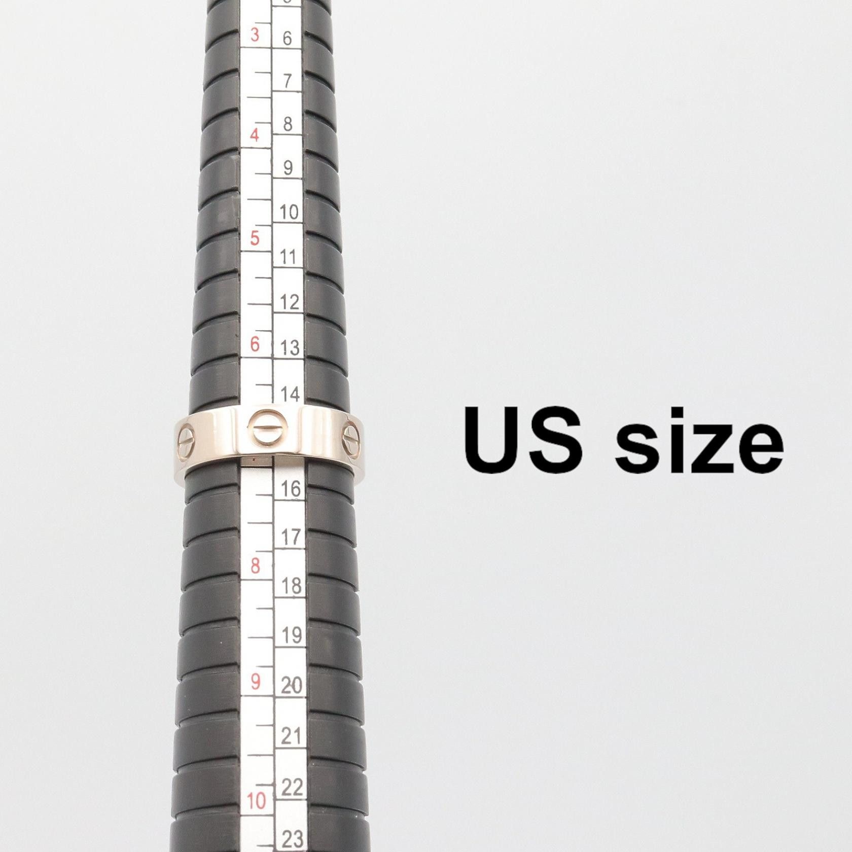 Cartier Cartier Cartier Love Au750 White Gold Ring Size 54 Precious Metal Ring DUTY FREE for USA Size ONE SIZE - 5 Thumbnail