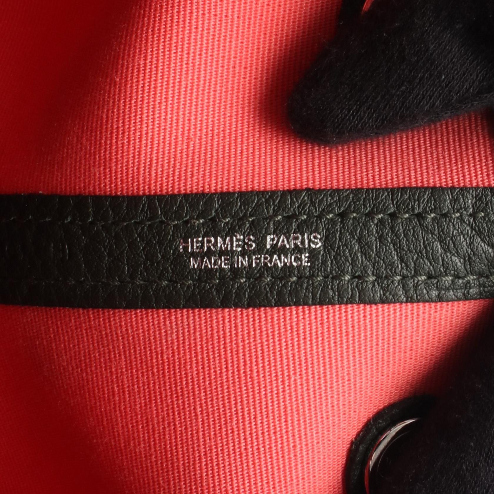 Hermes Hermes Hermes Garden Party TPM Toile Officier Negonda Tote Bag Textile Tote Bag Stamp A (2017) DUTY FREE for USA Size ONE SIZE - 4 Thumbnail