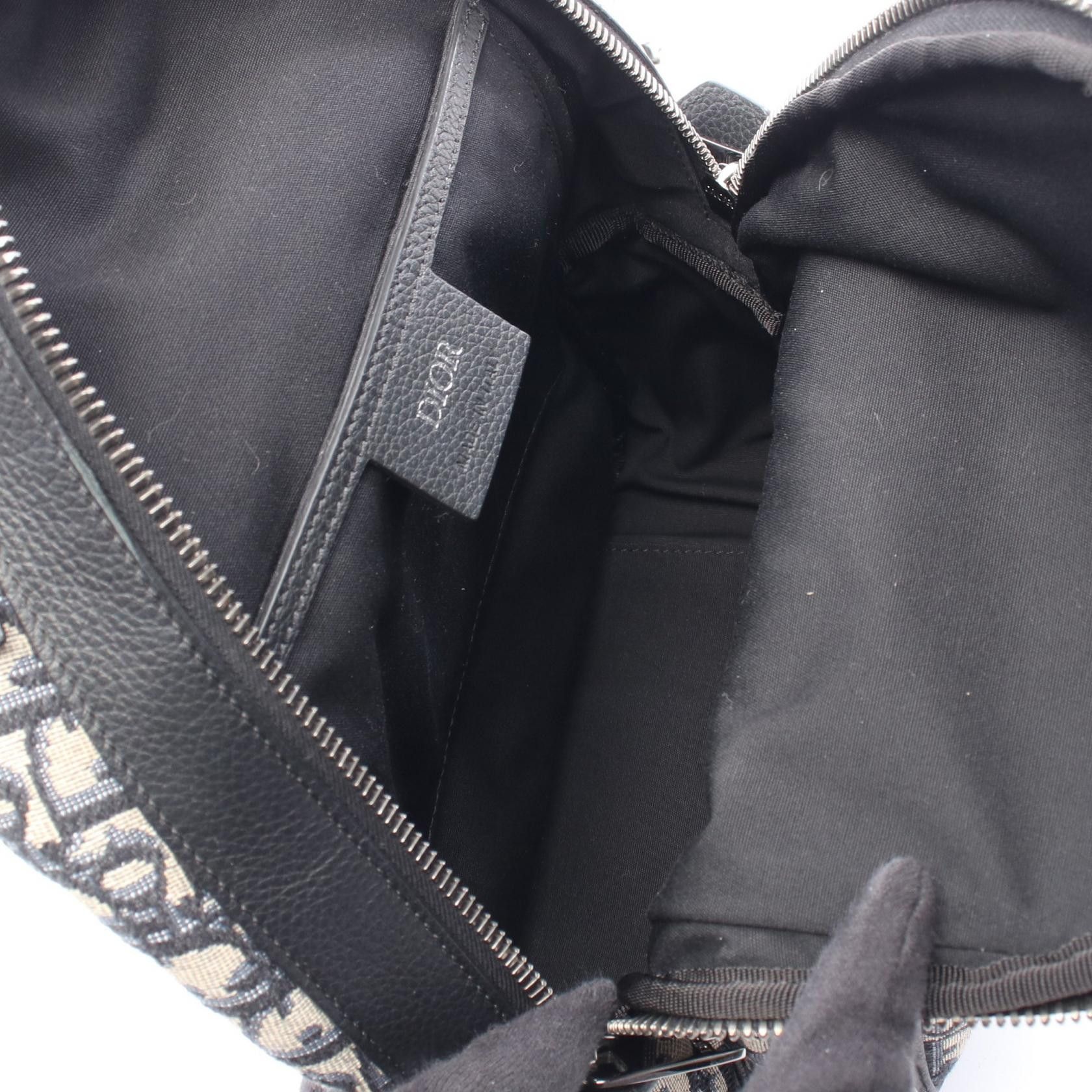 Dior Dior Dior Rider Mini Sling Bag Oblique Waist Bag Leather Belt Bag DUTY FREE for USA Size ONE SIZE - 3 Thumbnail