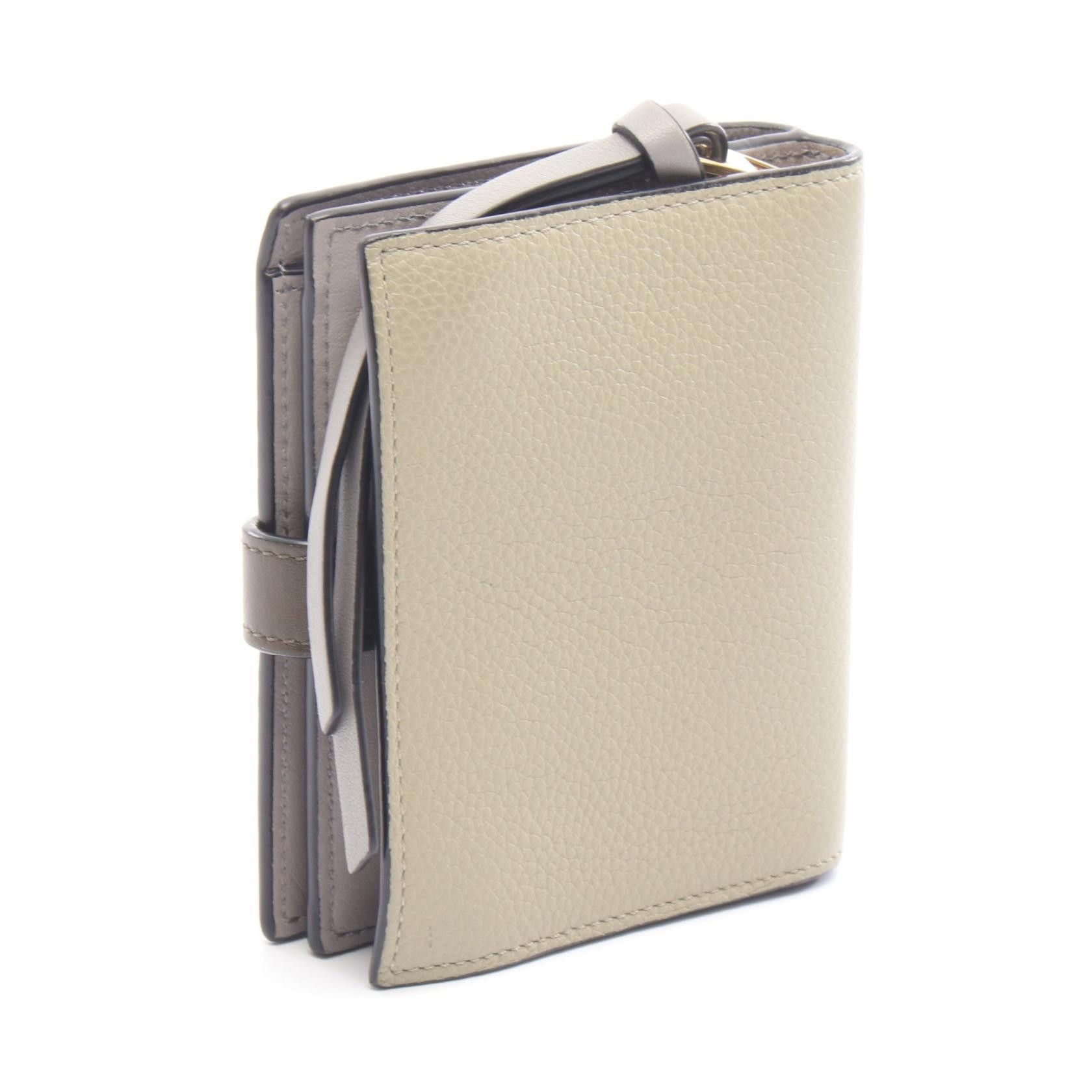 Loewe Loewe Loewe Compact Zip Wallet bifold wallet Leather Short Wallet C660Z41X01 DUTY FREE for USA Size ONE SIZE - 2 Thumbnail