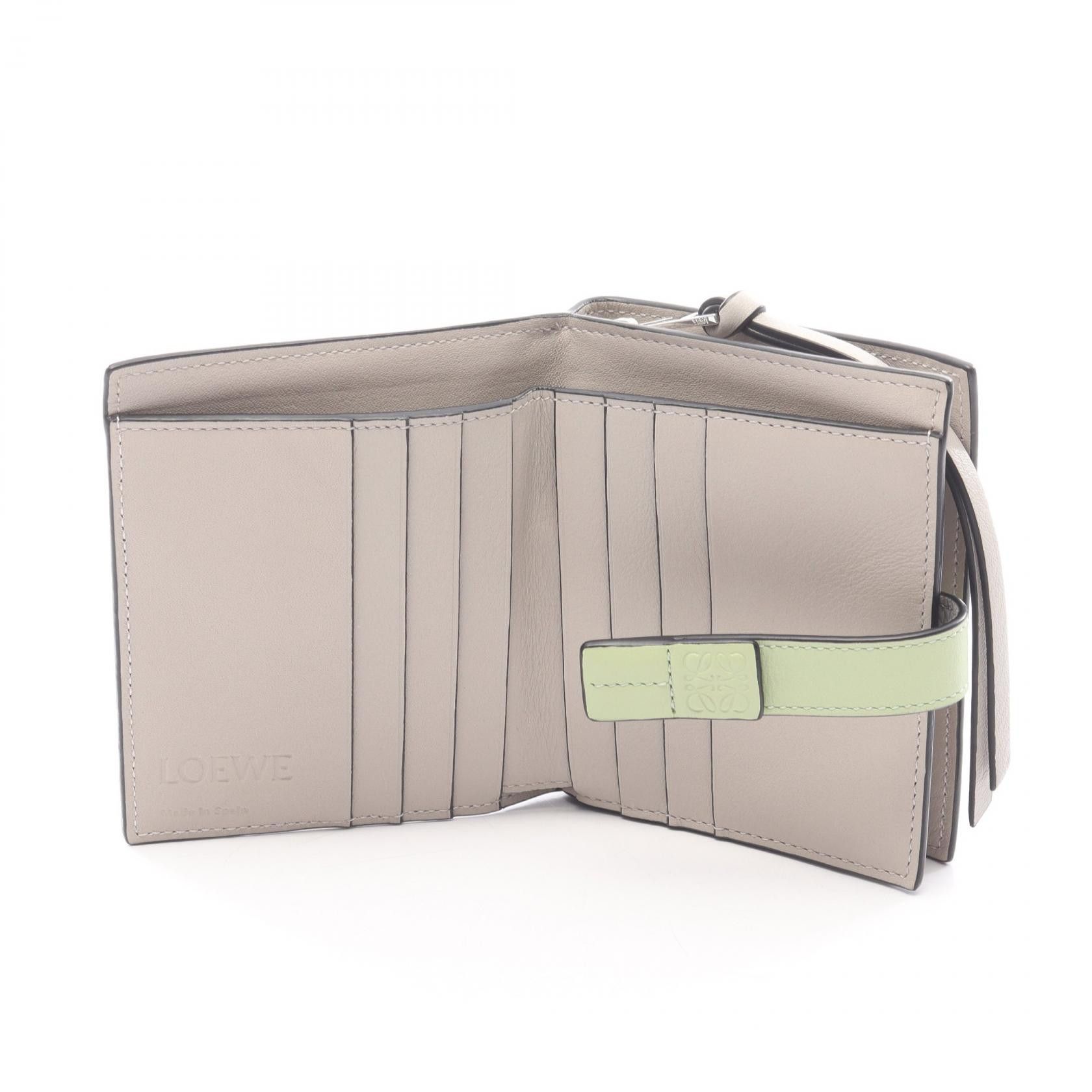 Loewe Loewe Loewe Anagram Leather Bifold Wallet Leather Short Wallet 0011293990 DUTY FREE for USA Size ONE SIZE - 3 Thumbnail