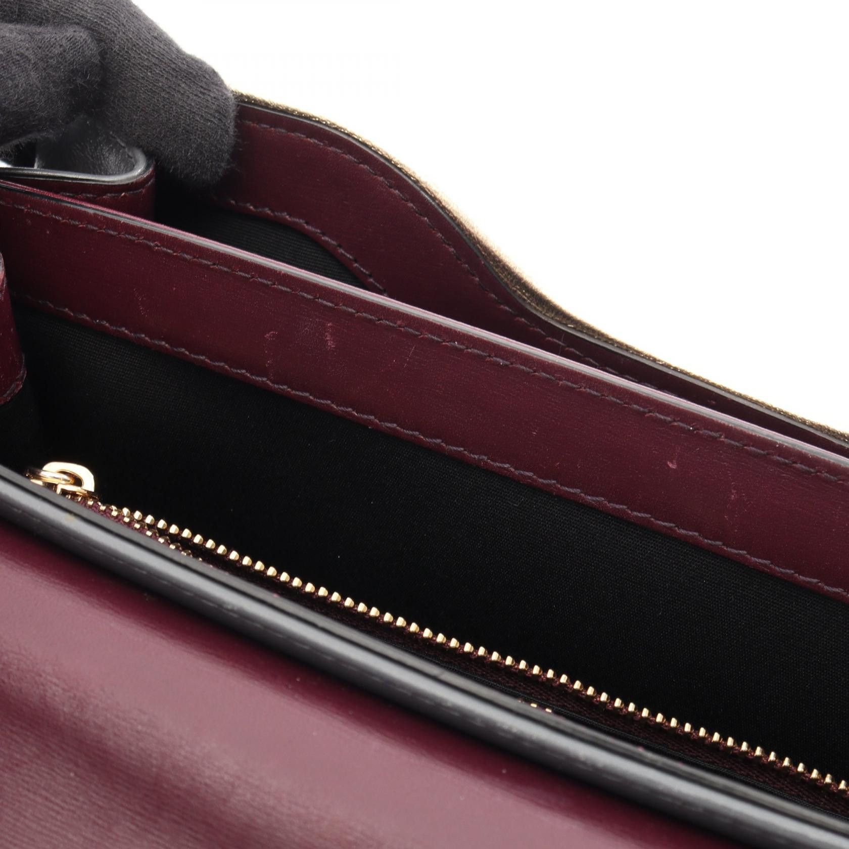Bvlgari Bvlgari Bvlgari Leather Shoulder Bag Leather Shoulder Bag DUTY FREE for USA Size ONE SIZE - 6 Thumbnail
