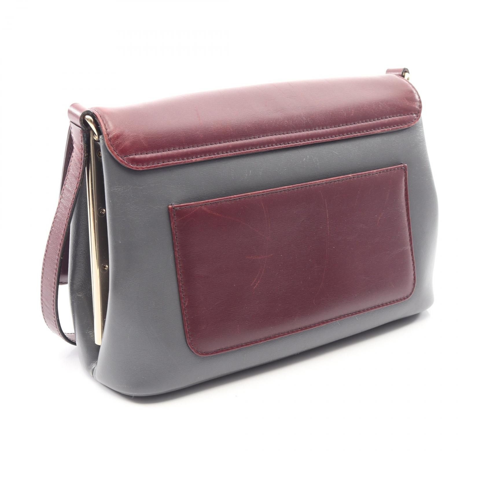 Bvlgari Bvlgari Bvlgari Leather Shoulder Bag Leather Shoulder Bag DUTY FREE for USA Size ONE SIZE - 2 Thumbnail