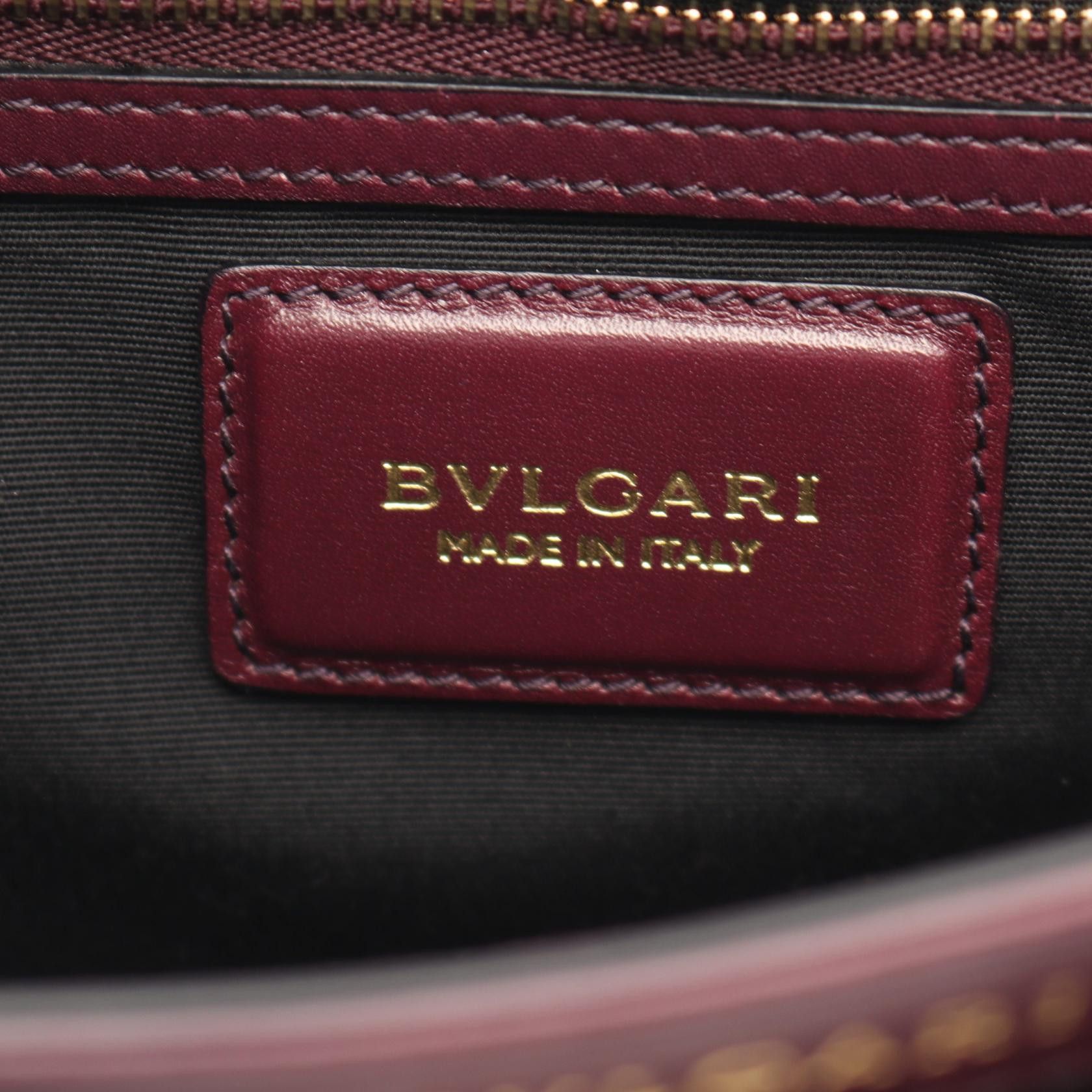 Bvlgari Bvlgari Bvlgari Leather Shoulder Bag Leather Shoulder Bag DUTY FREE for USA Size ONE SIZE - 4 Thumbnail