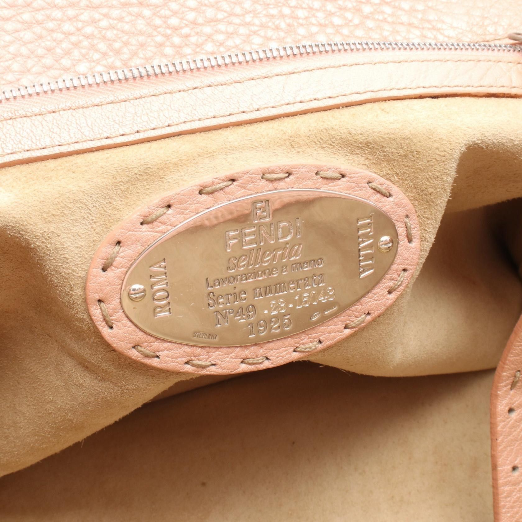 Fendi Fendi Fendi Linda Selleria Leather Handbag Leather Handbag 8BR458 DUTY FREE for USA Size ONE SIZE - 4 Thumbnail