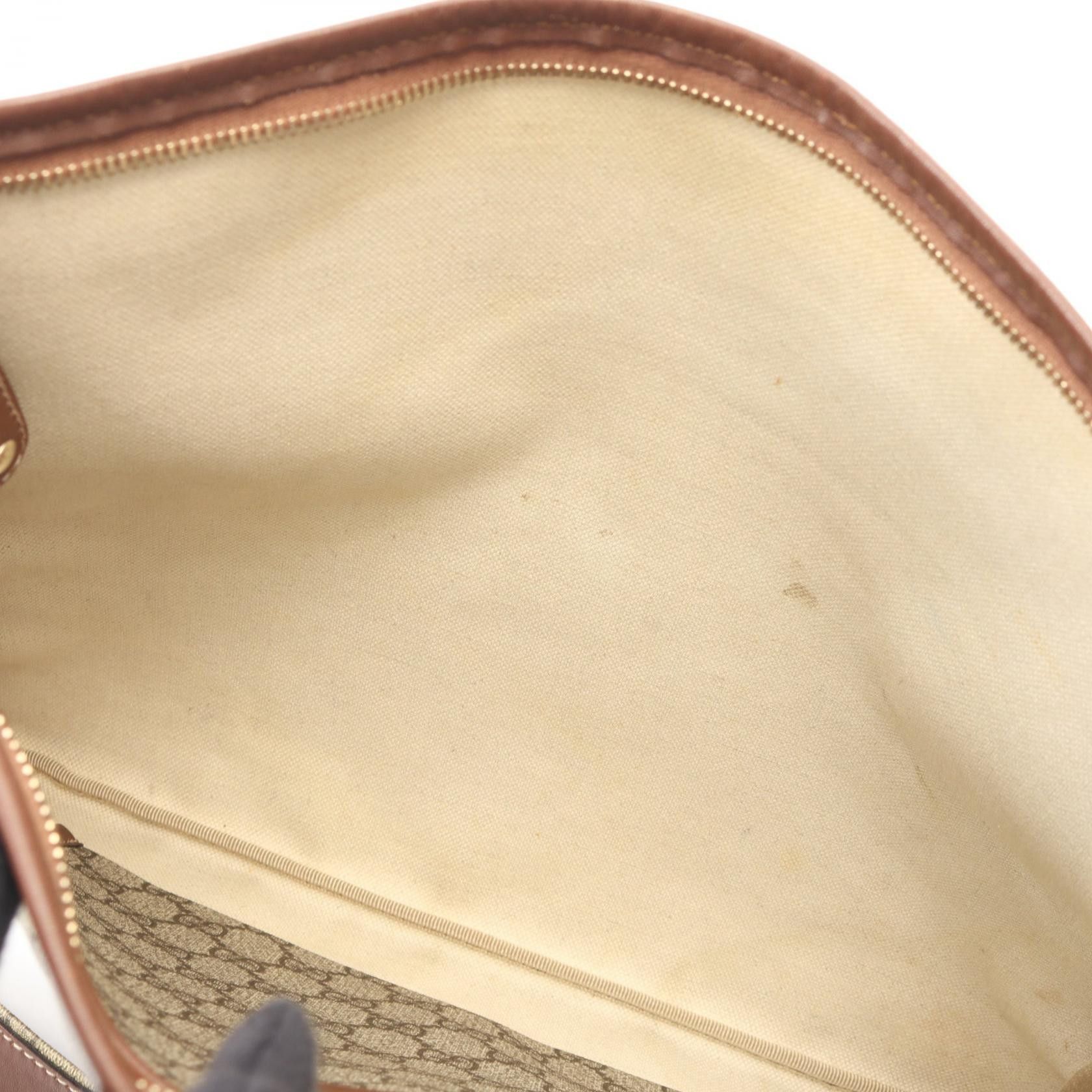 Gucci Gucci Gucci GG Supreme PVC Coated Canvas Leather Shoulder Bag Plastic / Synthetic Shoulder Bag 246412 DUTY FREE for USA Size ONE SIZE - 5 Thumbnail