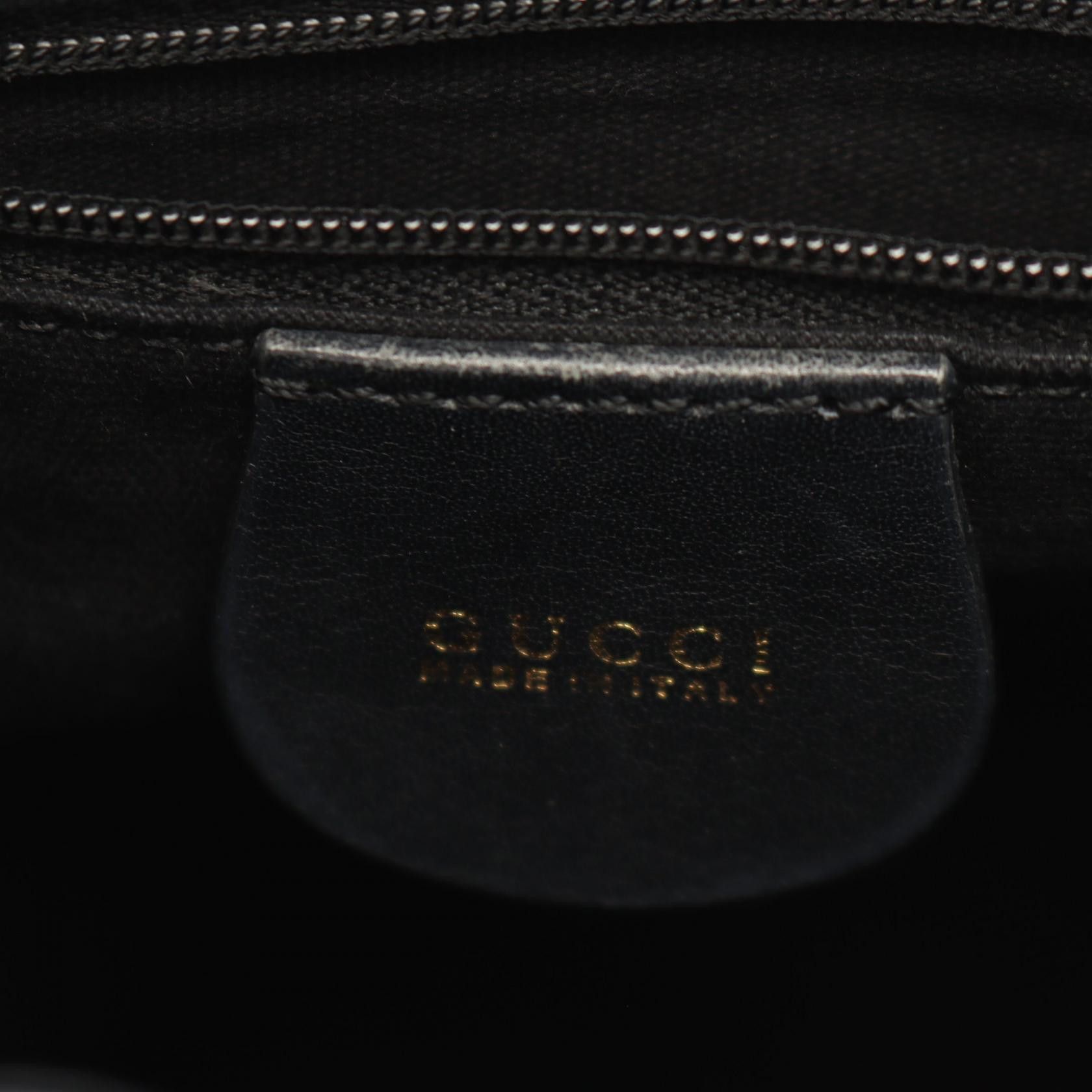 Gucci Gucci Gucci Bamboo Leather Backpack Leather Backpack DUTY FREE for USA Size ONE SIZE - 4 Thumbnail